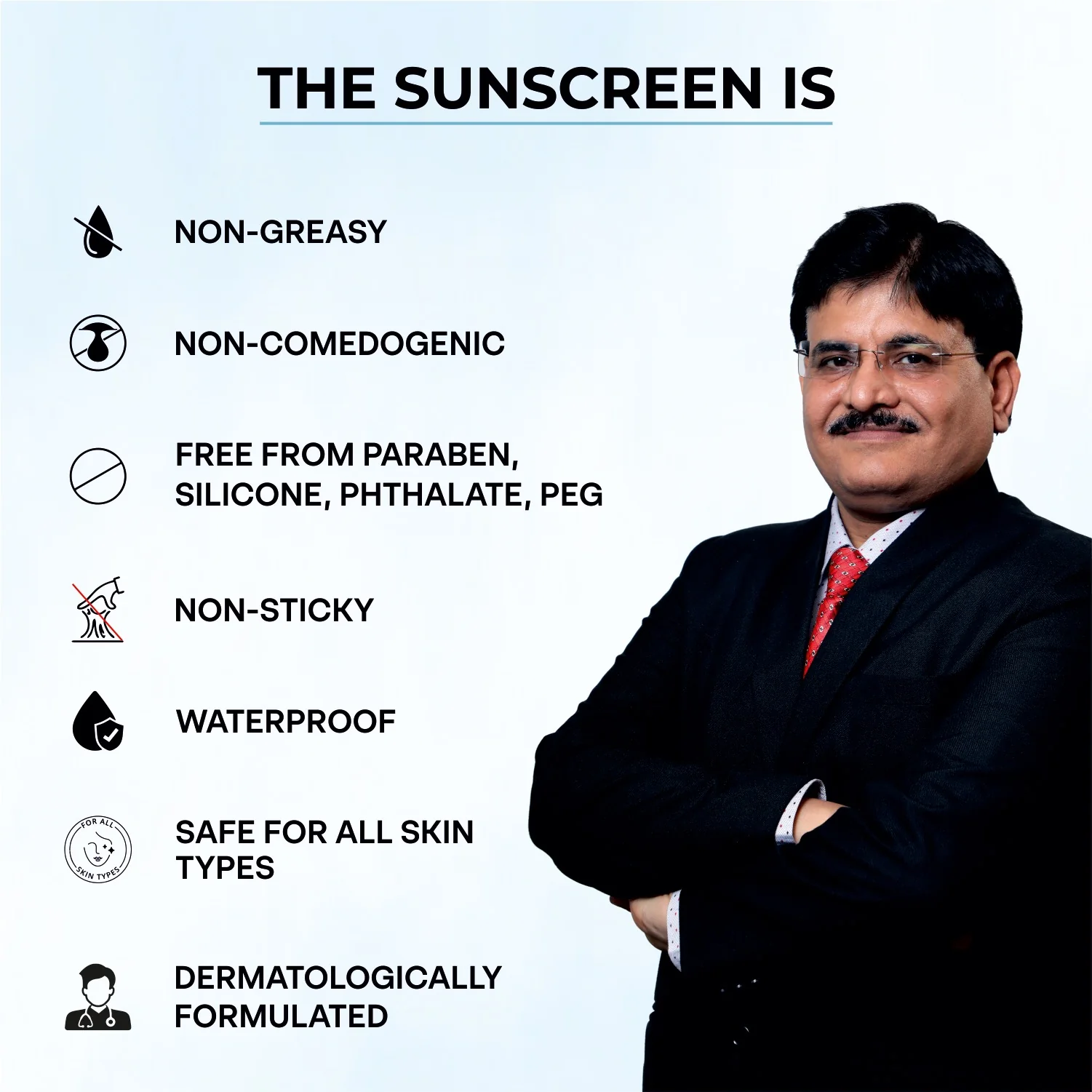 Dr. Sakhiya’s Hyaluronic Sunscreen SPF 50 PA+++ - Image 5