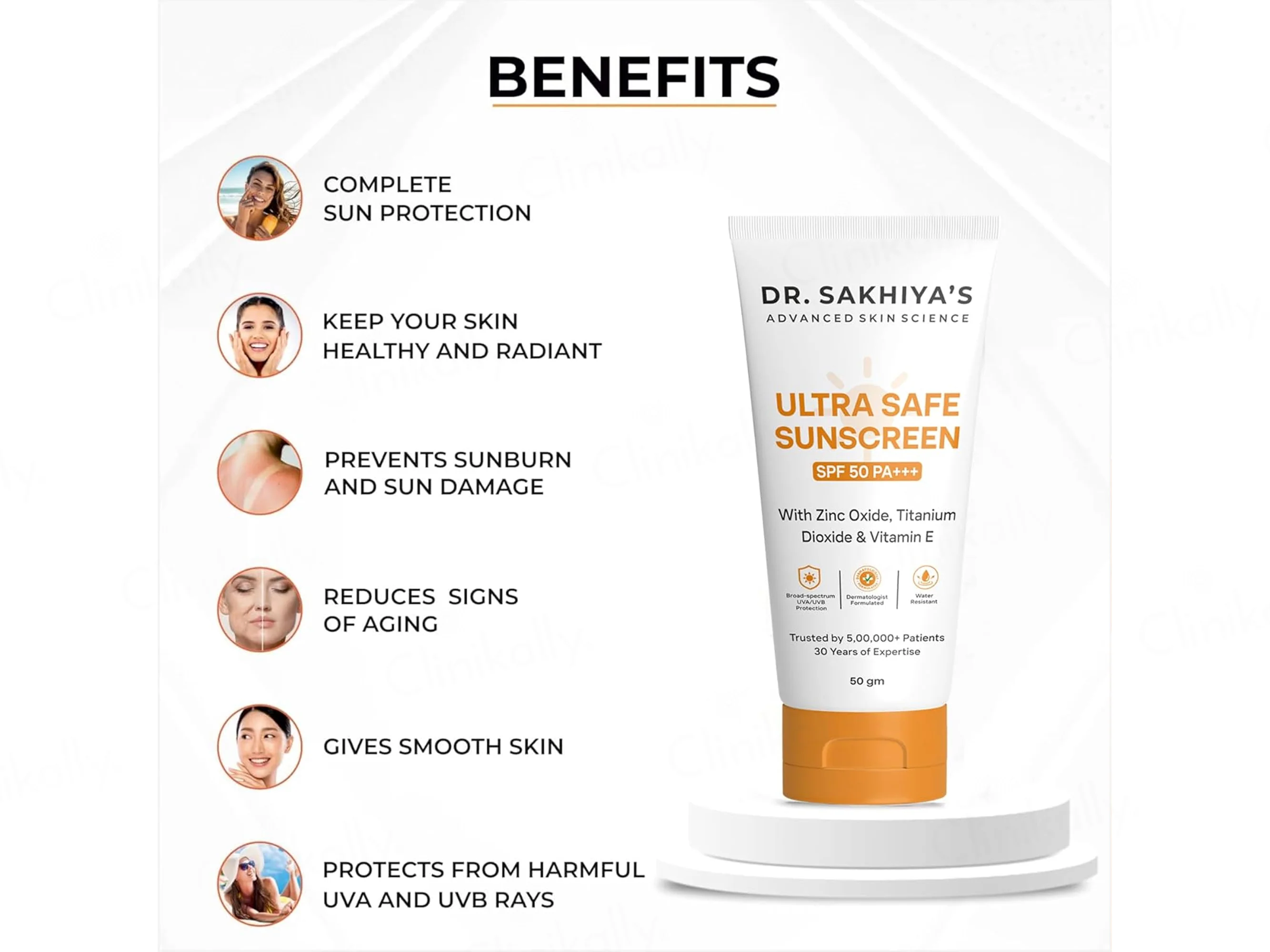 Dr. Sakhiya’s Ultra Safe Sunscreen SPF 50 PA+++ - Image 4