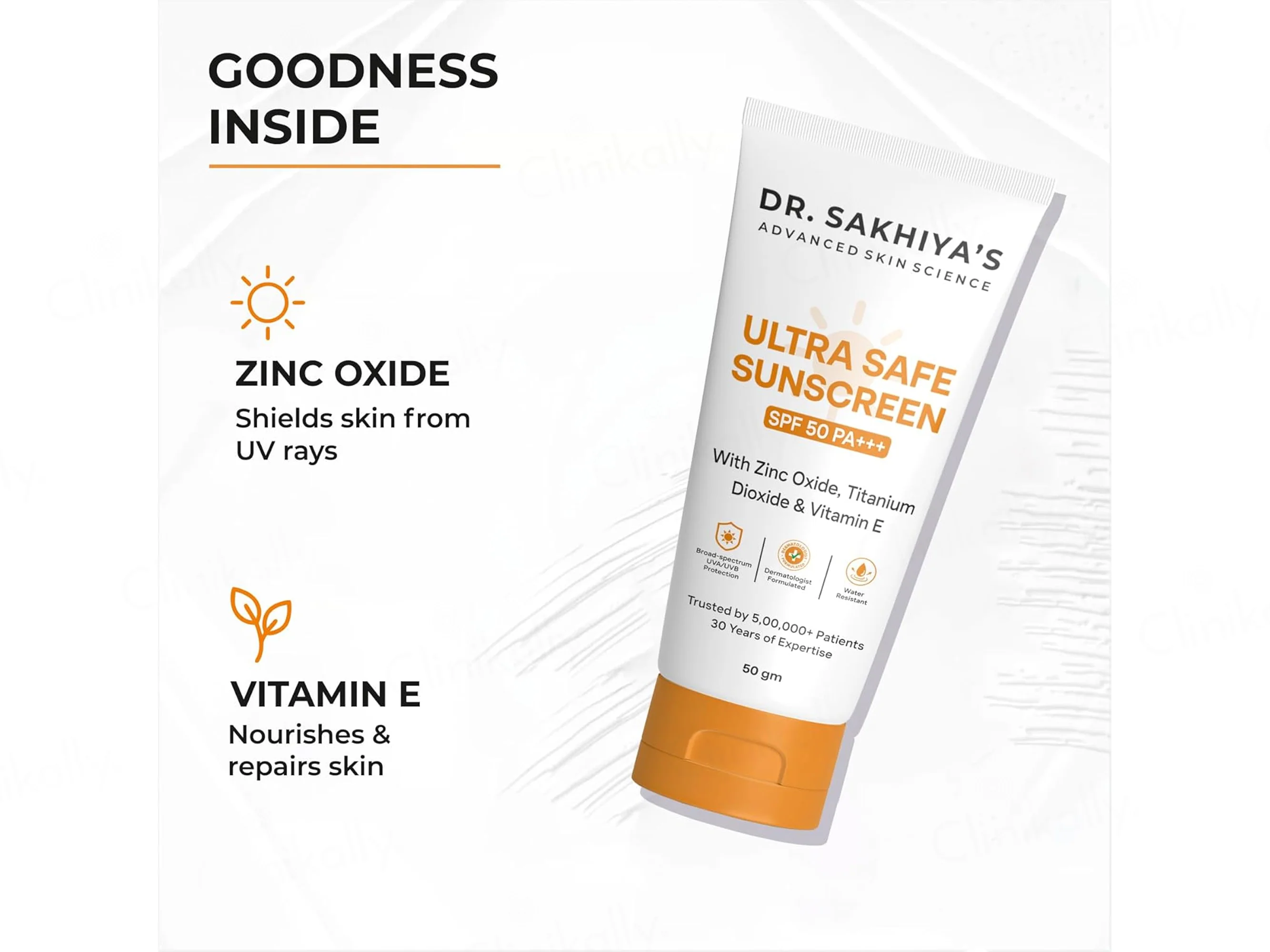 Dr. Sakhiya’s Ultra Safe Sunscreen SPF 50 PA+++ - Image 5