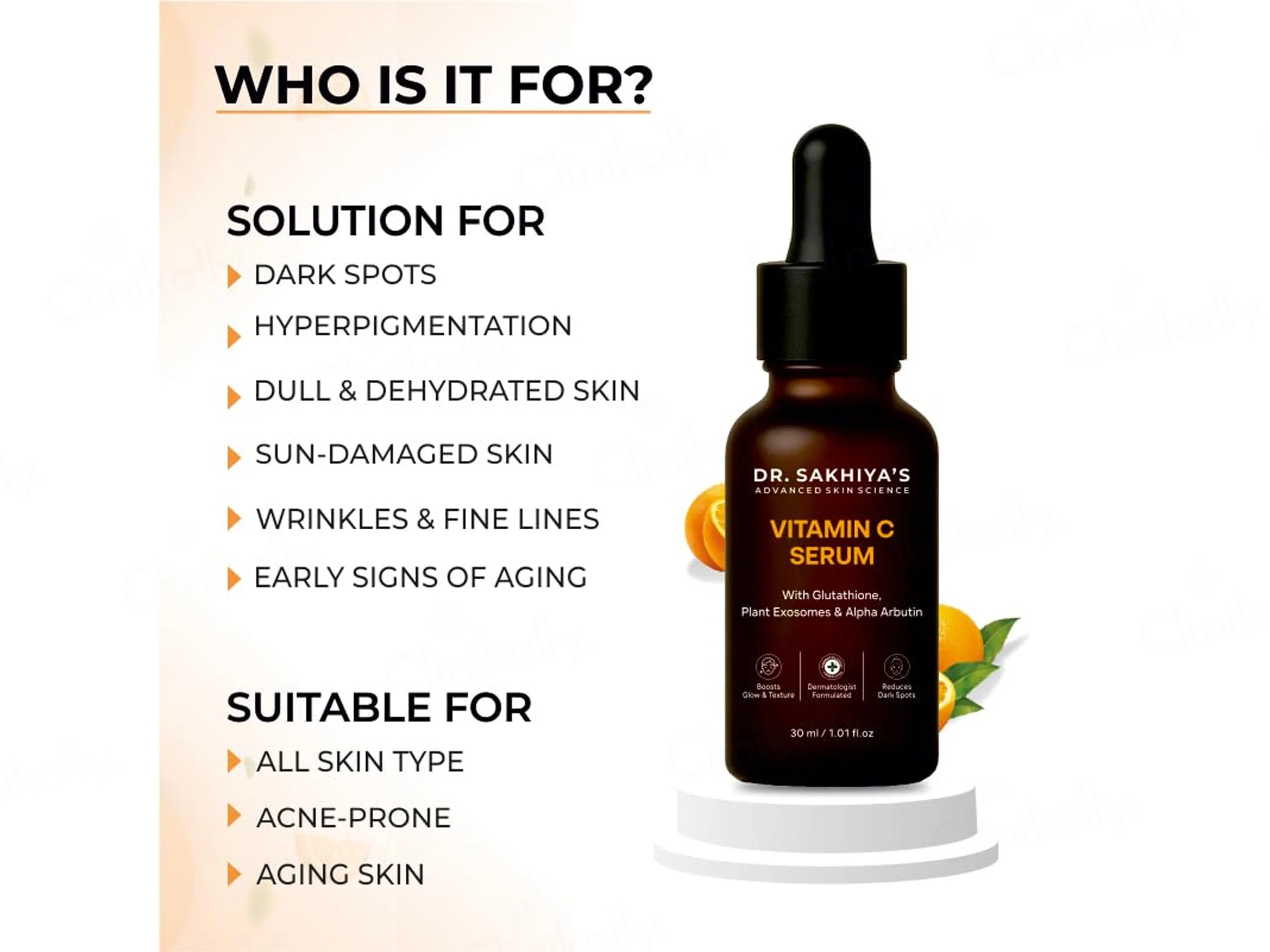 Dr. Sakhiya’s Vitamin C Face Serum - Image 2