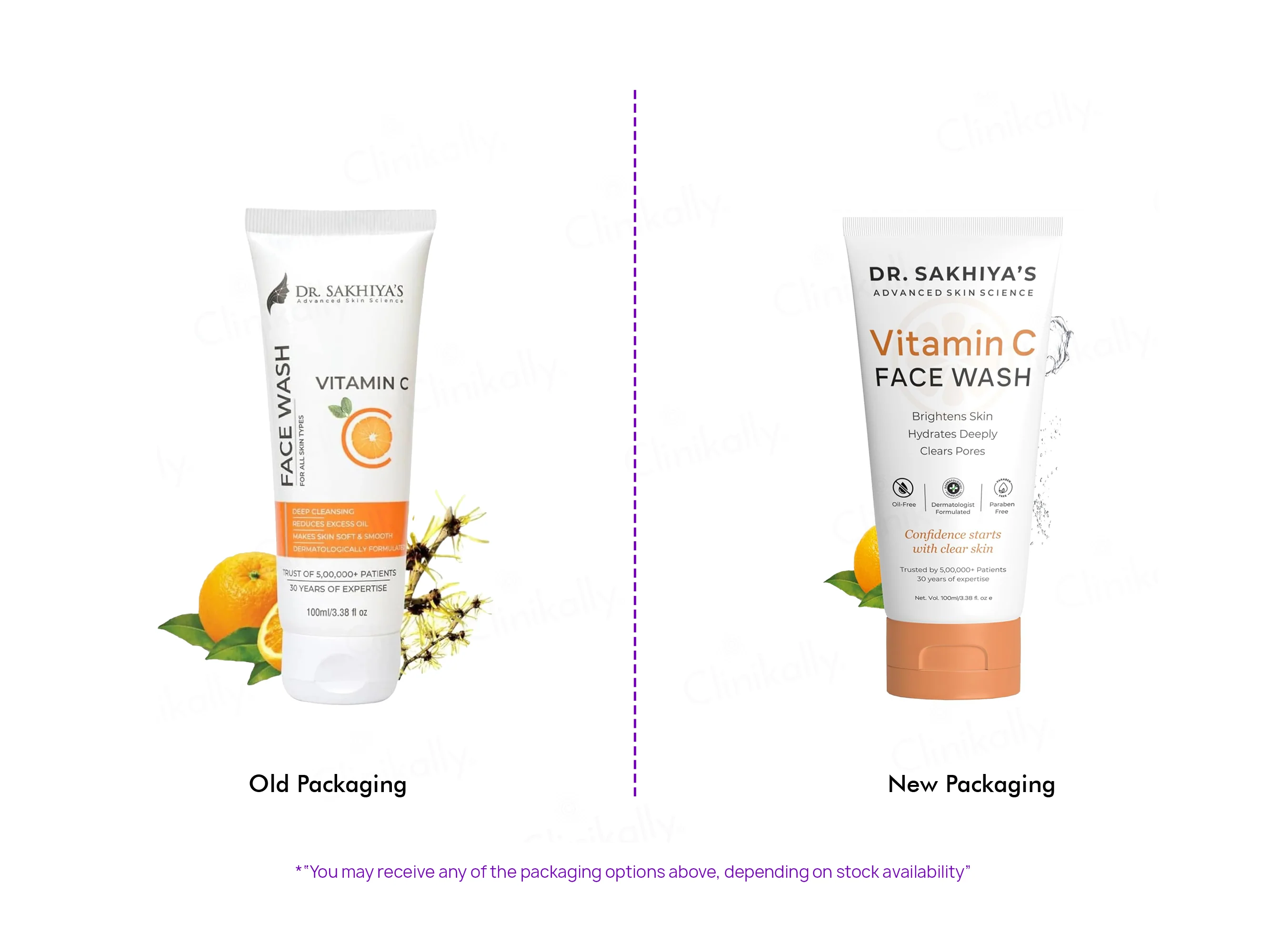 Dr. Sakhiya’s Vitamin C Skin Brightening Face Wash - Image 2