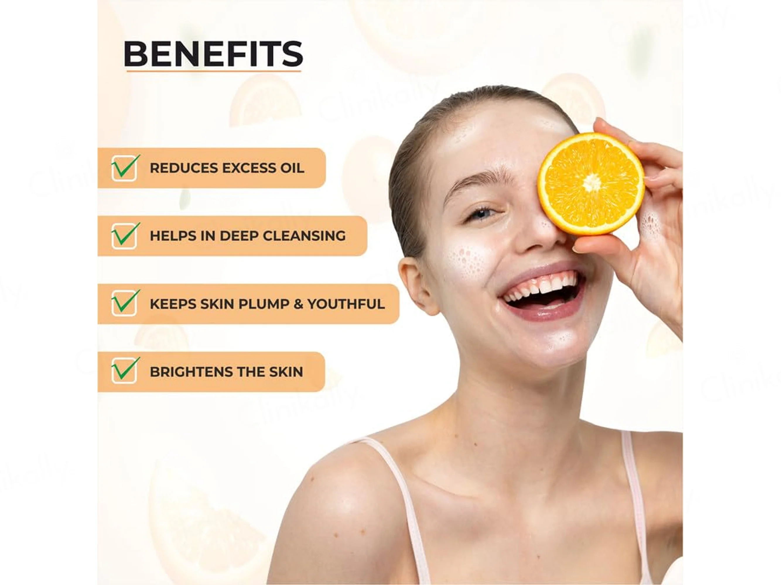 Dr. Sakhiya’s Vitamin C Skin Brightening Face Wash - Image 3