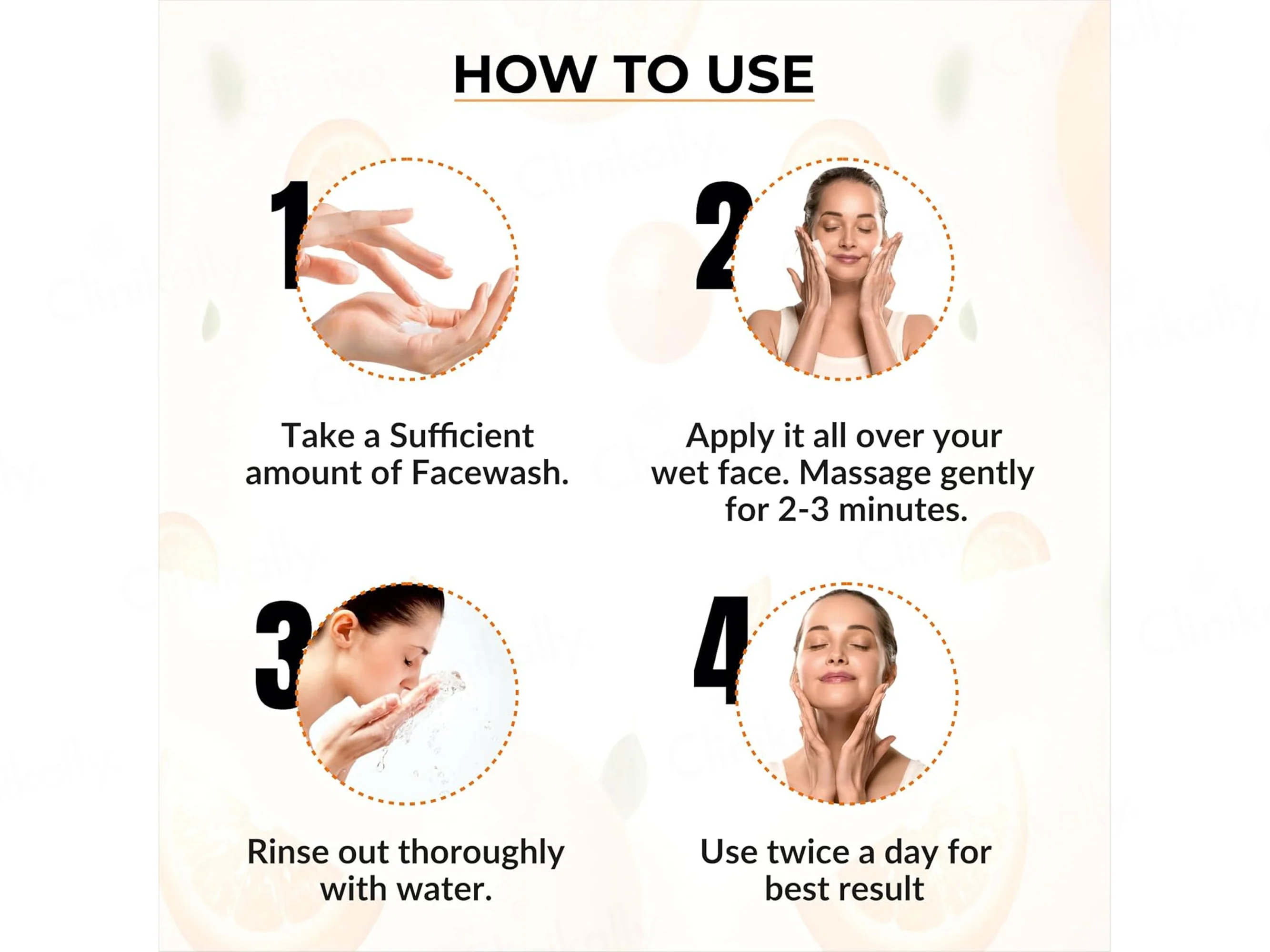 Dr. Sakhiya’s Vitamin C Skin Brightening Face Wash - Image 6