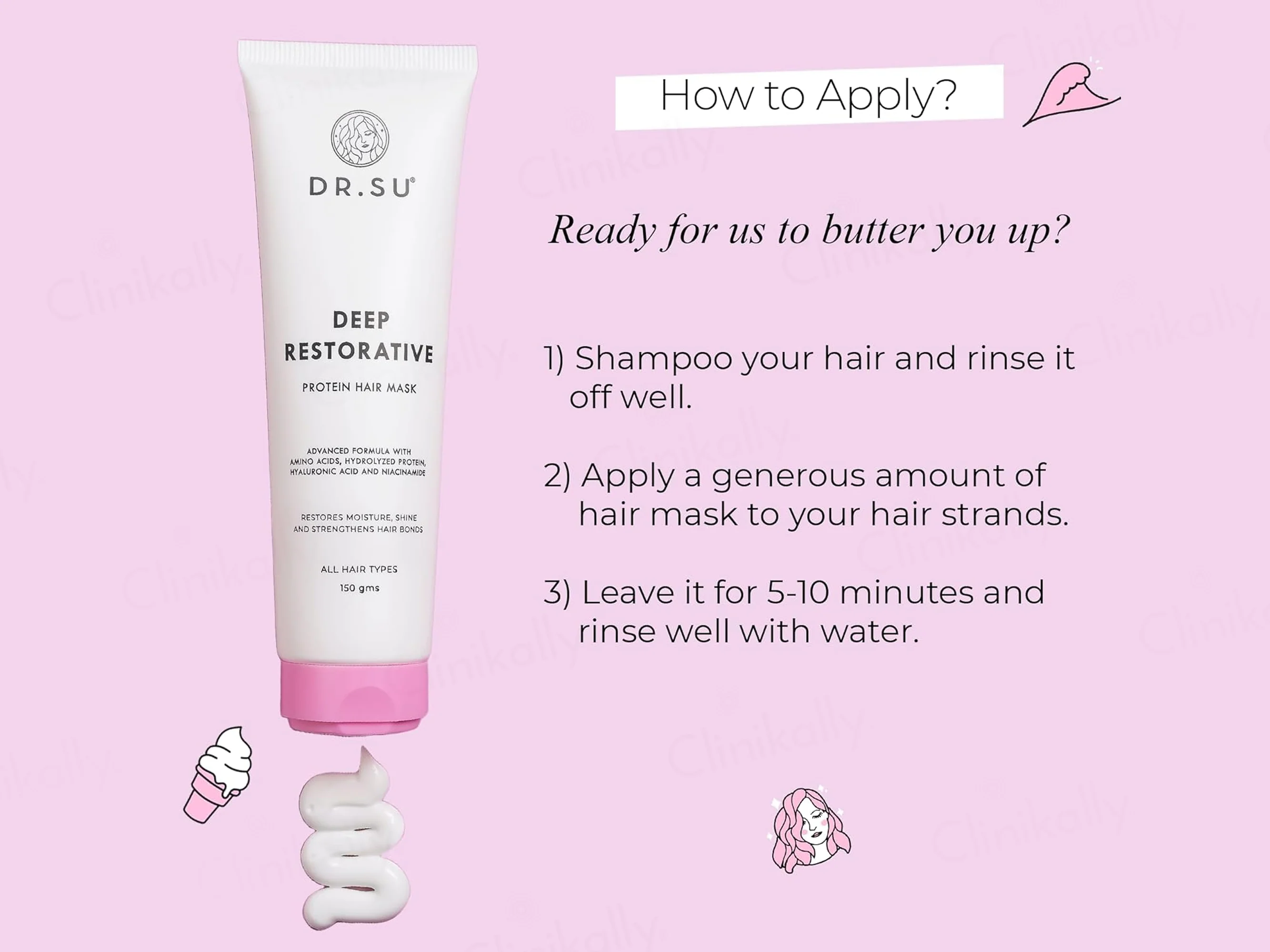 Dr. Su Deep Restorative Protein Hair Mask - Image 6