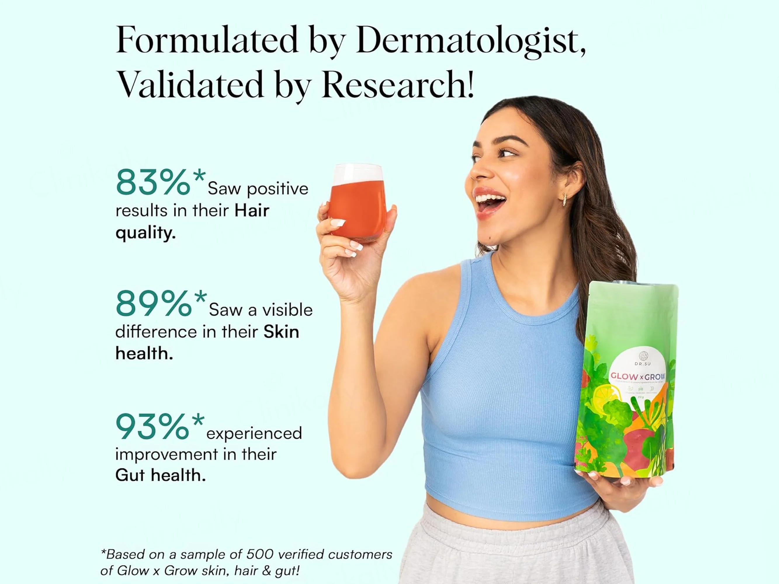 Dr. Su Glow x Grow Skin, Hair & Gut Supplement Powder - Image 6
