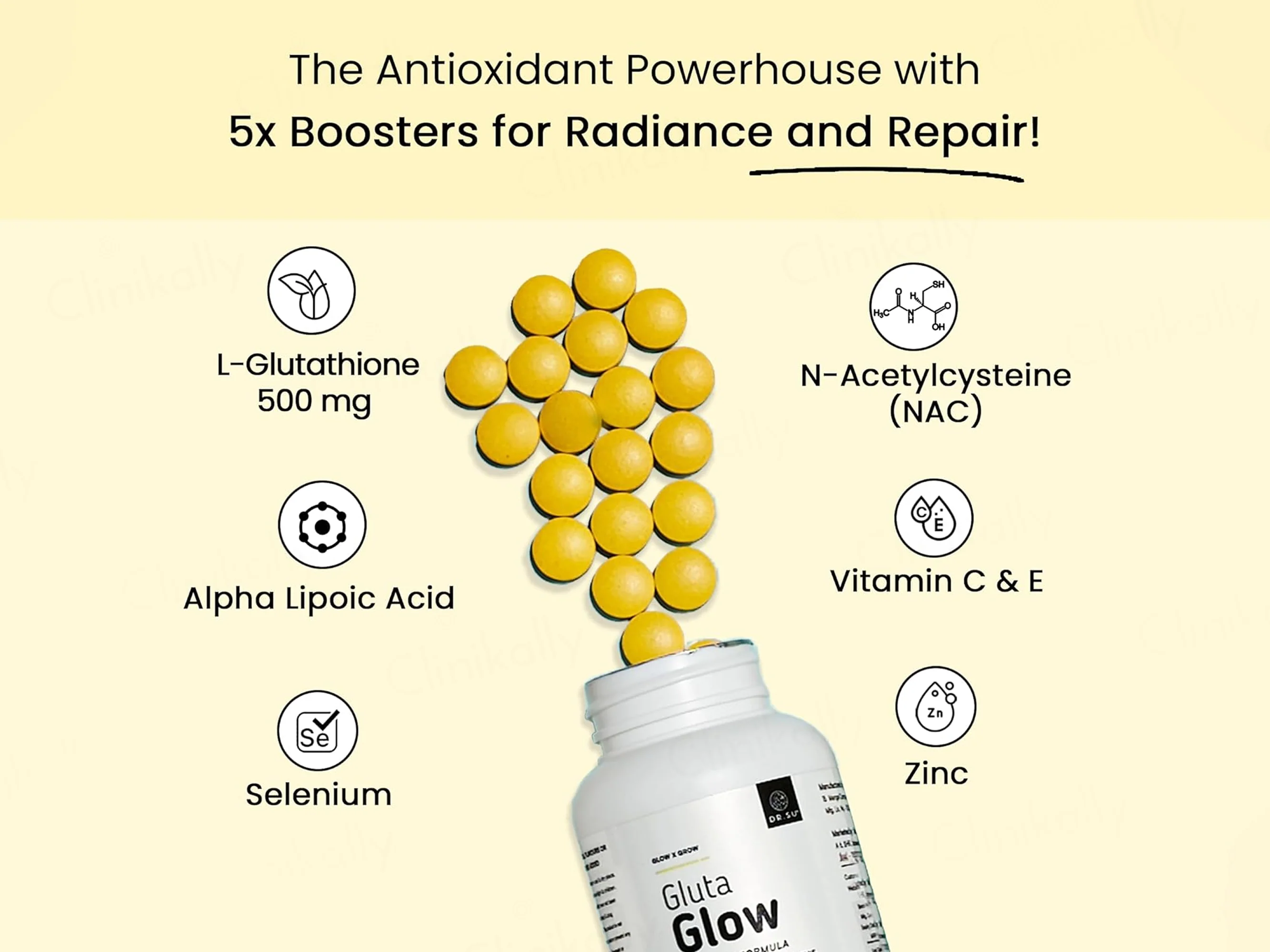 Dr. Su Gluta Glow Advanced Formula Tablet - Image 2