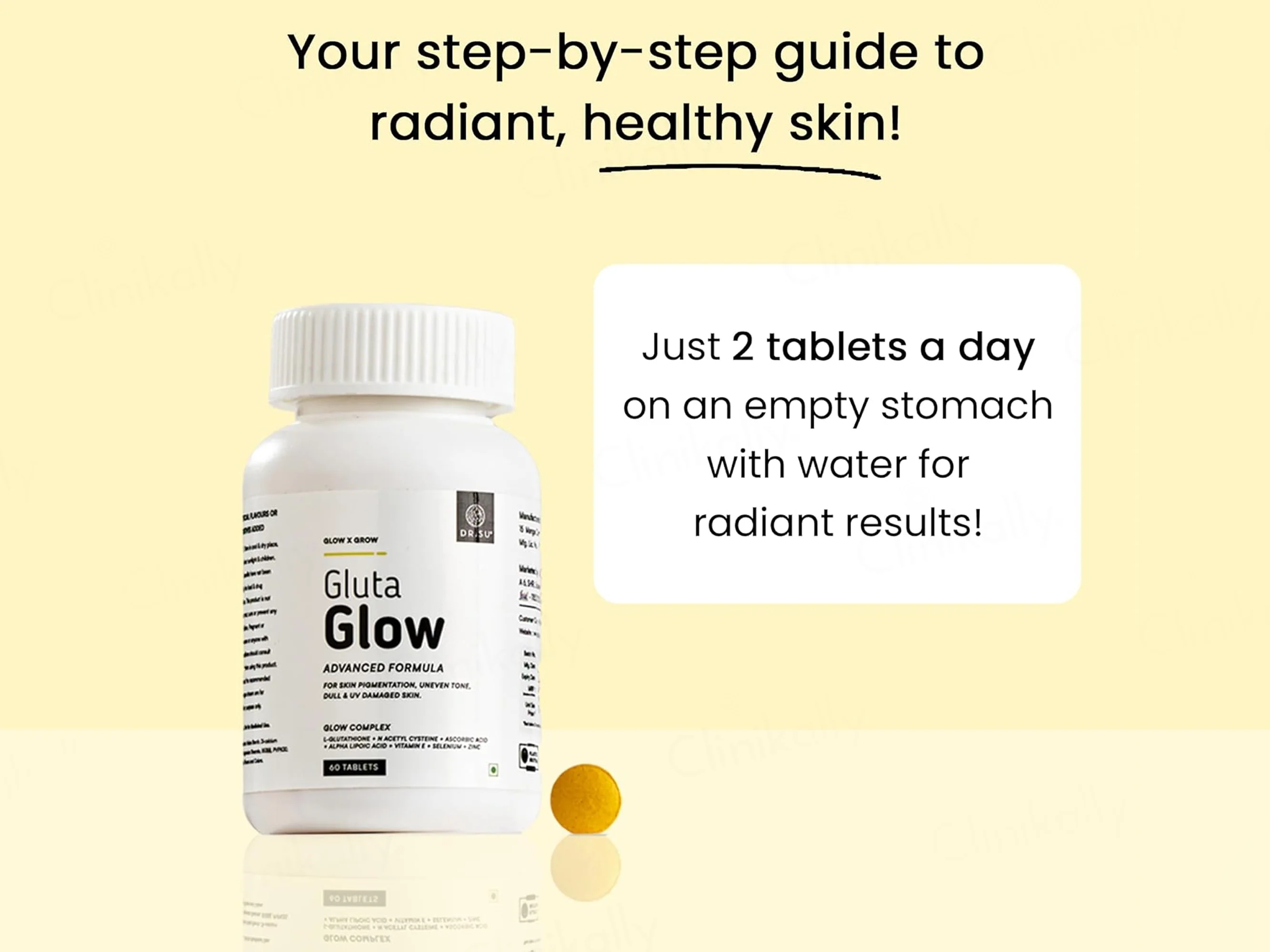 Dr. Su Gluta Glow Advanced Formula Tablet - Image 4
