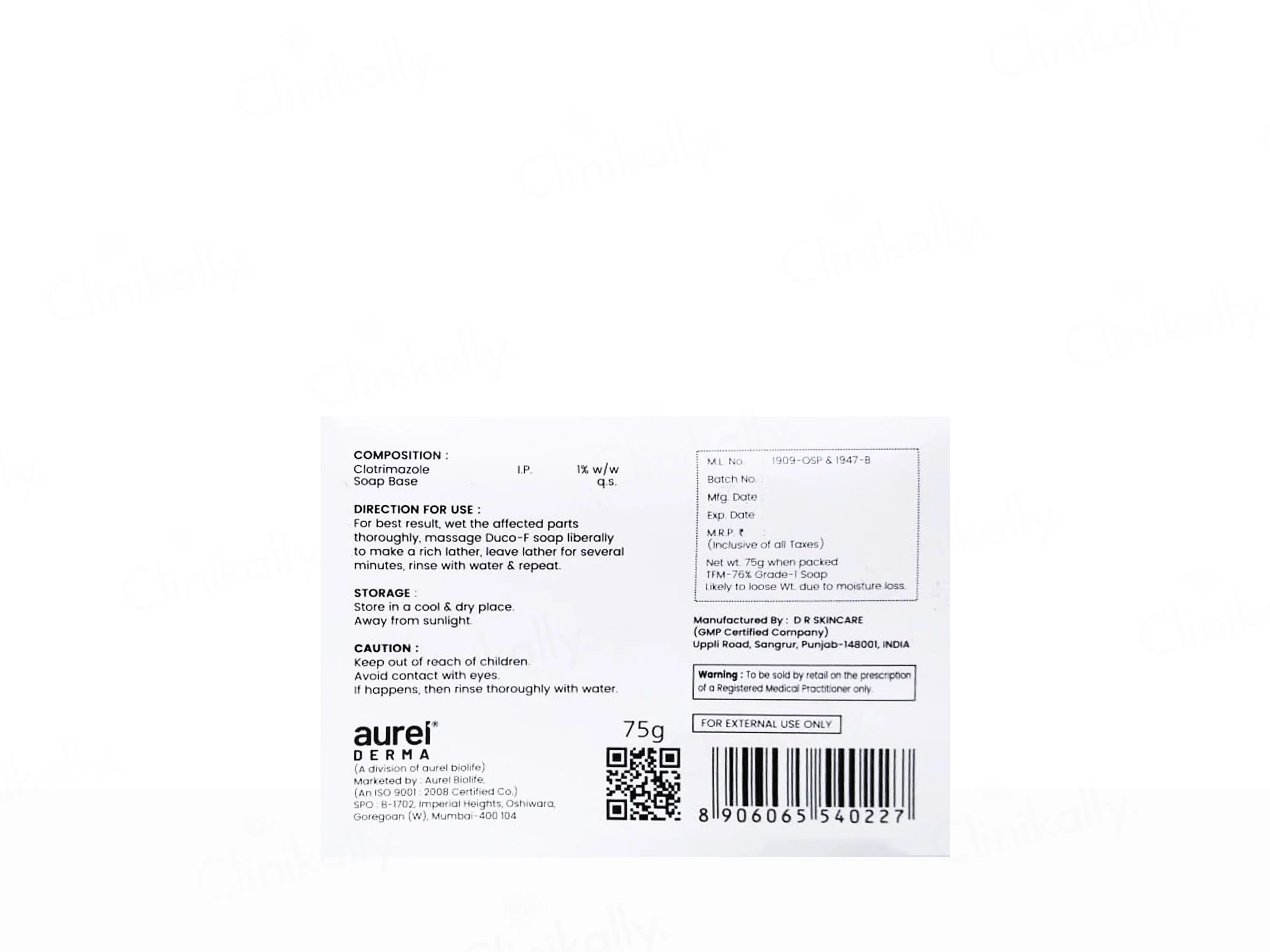 Duco-F Medicated Anti-Fungal Soap - Image 3
