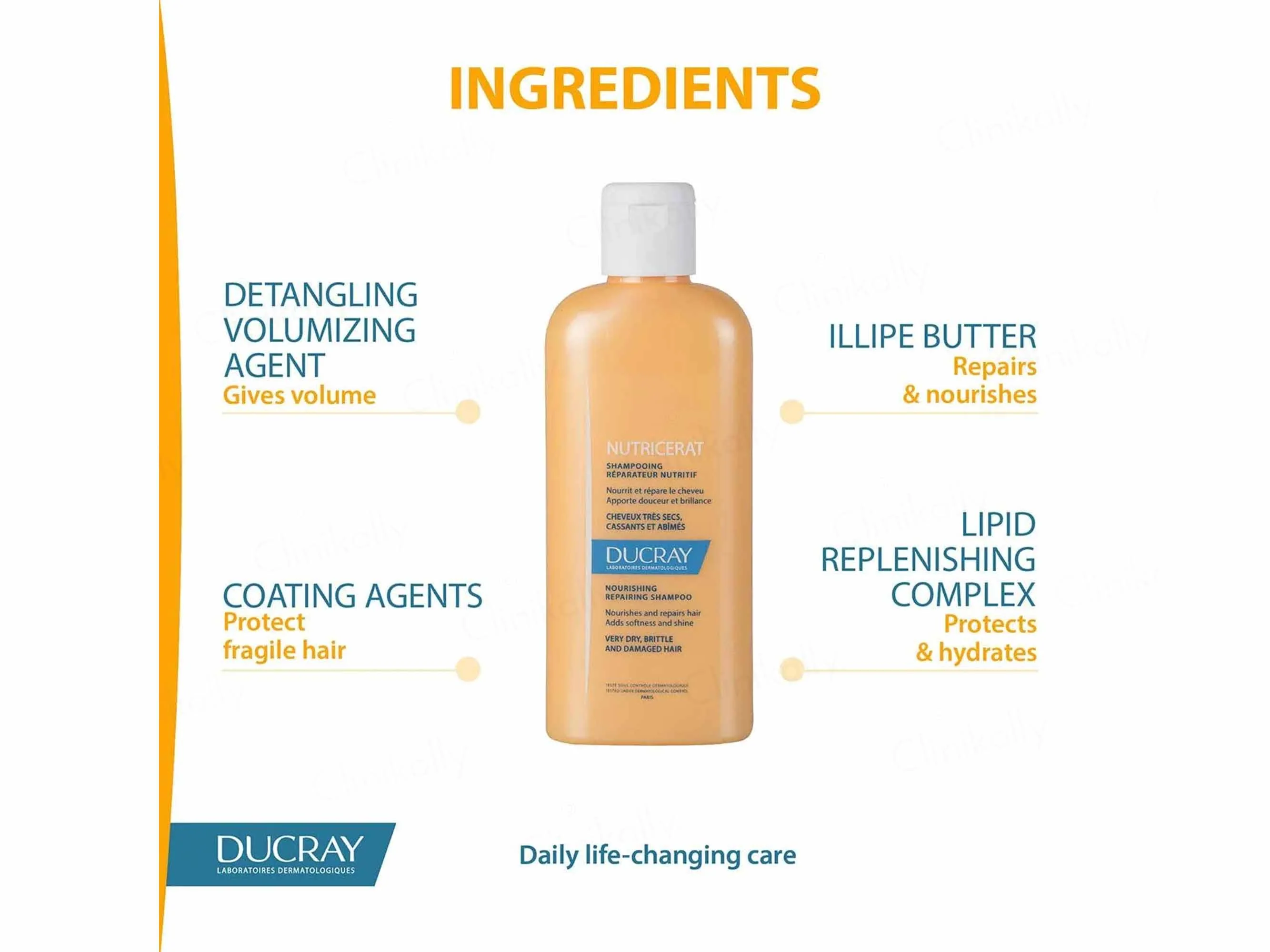 Ducray Nutricerat Nourishing Repairing Shampoo - Image 3
