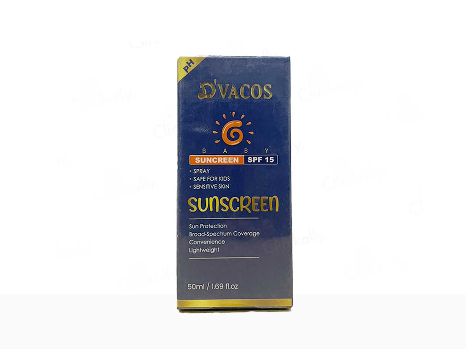D'Vacos Baby Sunscreen Spray SPF 15 - Image 2