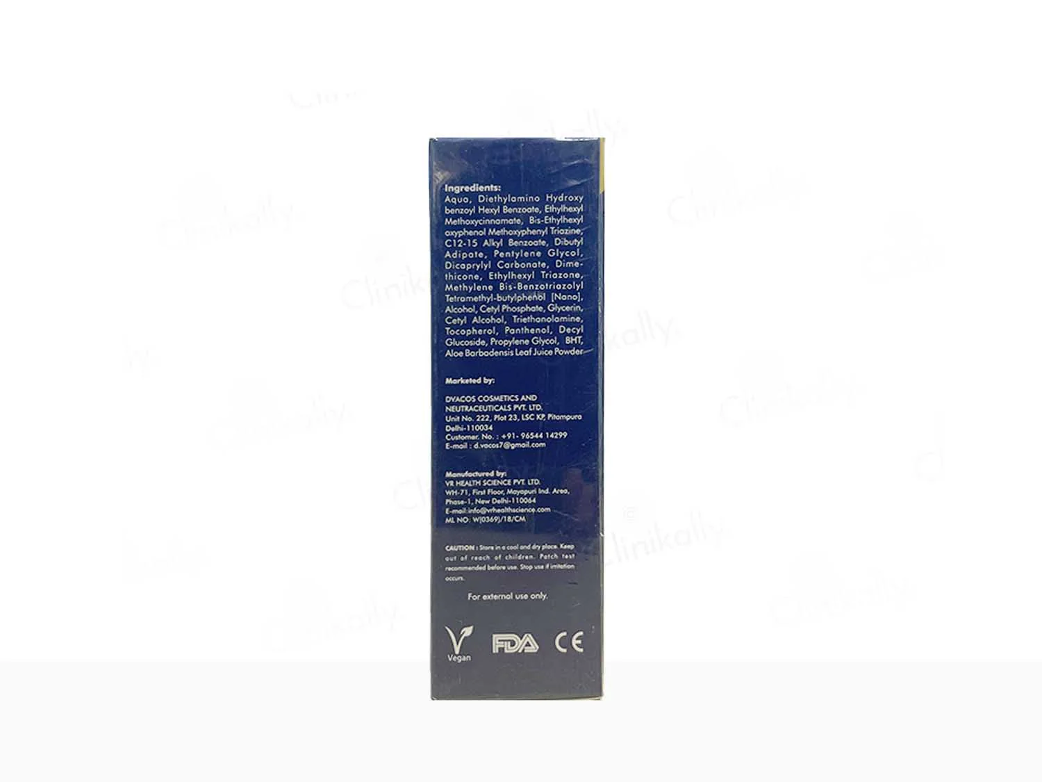 D'Vacos Baby Sunscreen Spray SPF 15 - Image 3