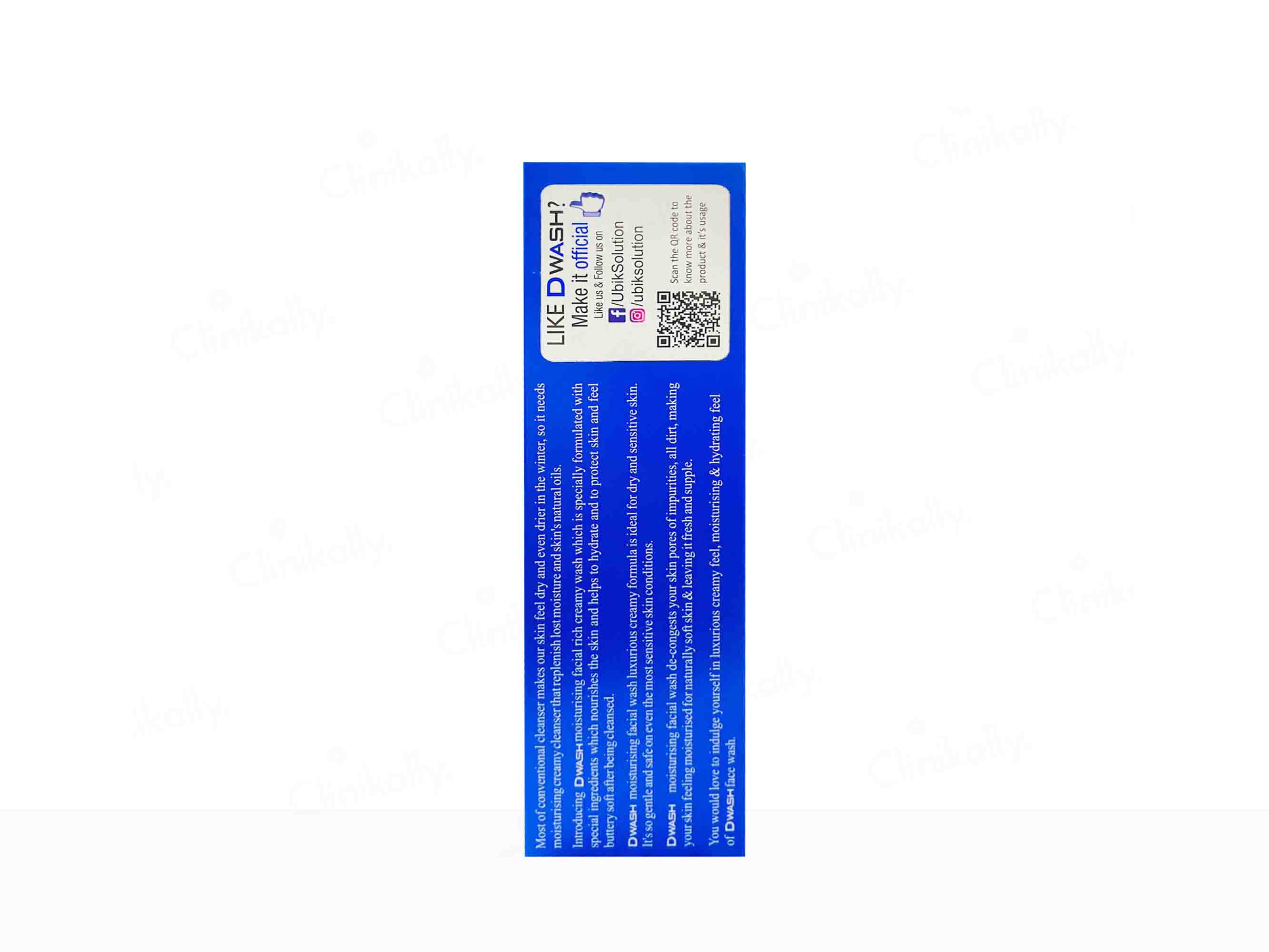 DWash Moisturising Facial Wash For Dry Skin - Image 2