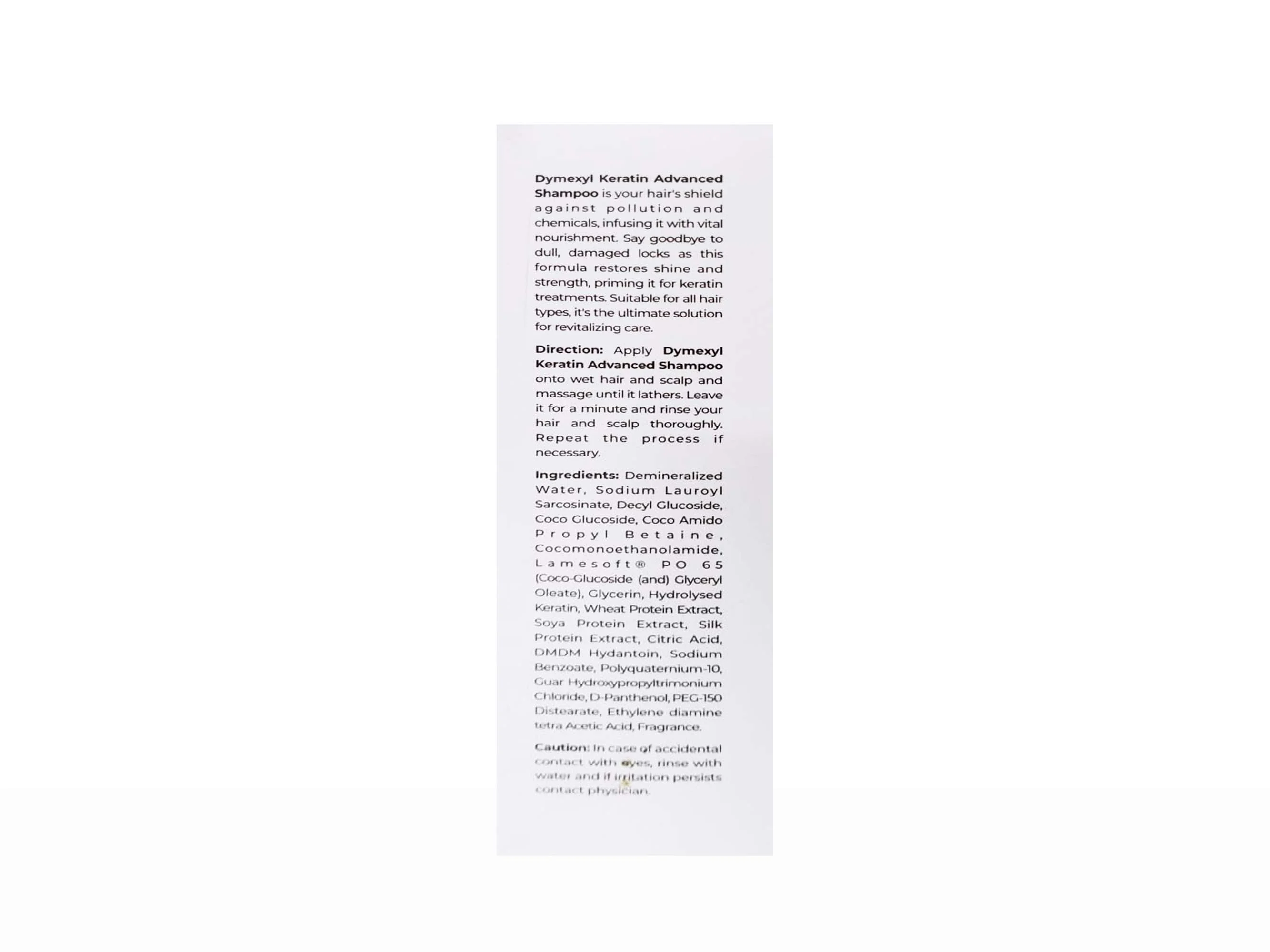 Dymexyl Keratin Advanced Shampoo - Image 4