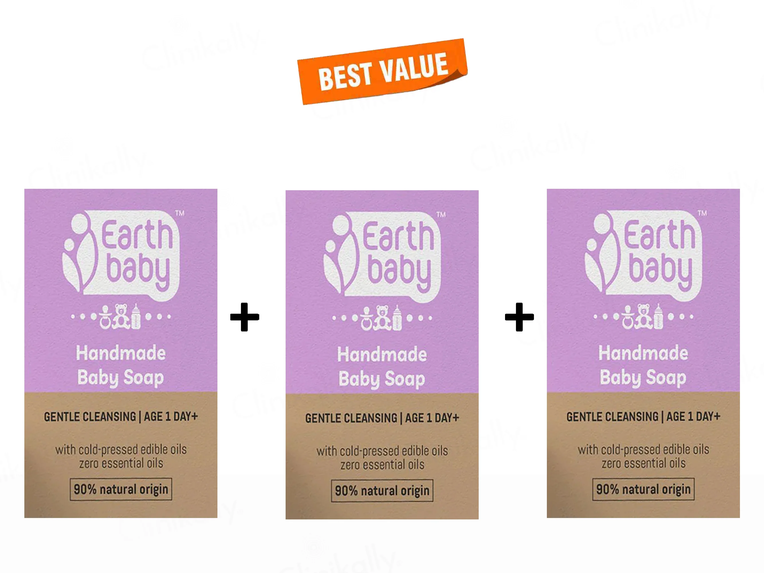 Earth Baby Handmade Gentle Cleansing Baby Soap (Age 1 Day+) - Image 6