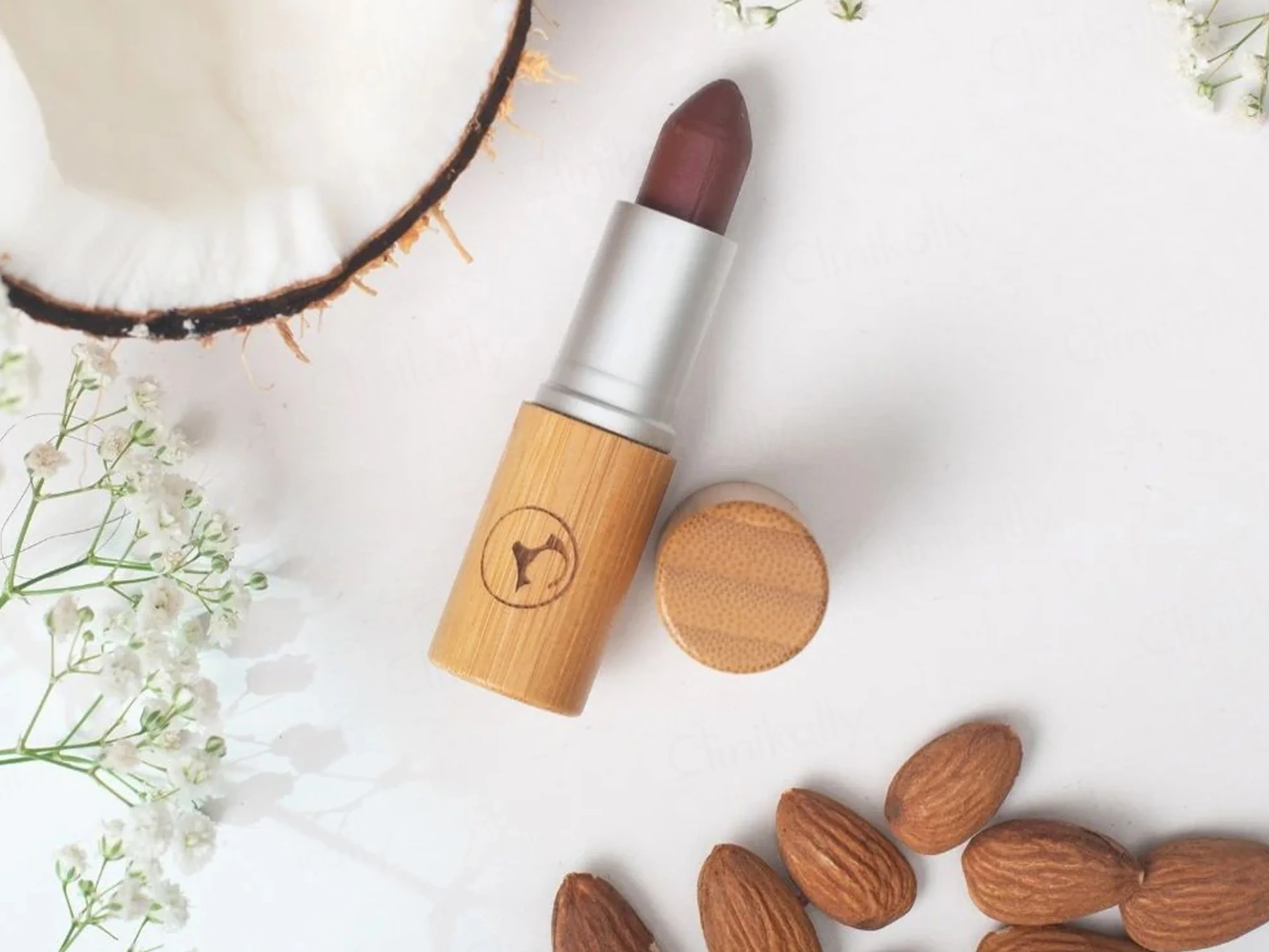 Earth Baby Lip-Nourishing Colour Lipstick Au Naturale - Chocolate Brown - Image 2