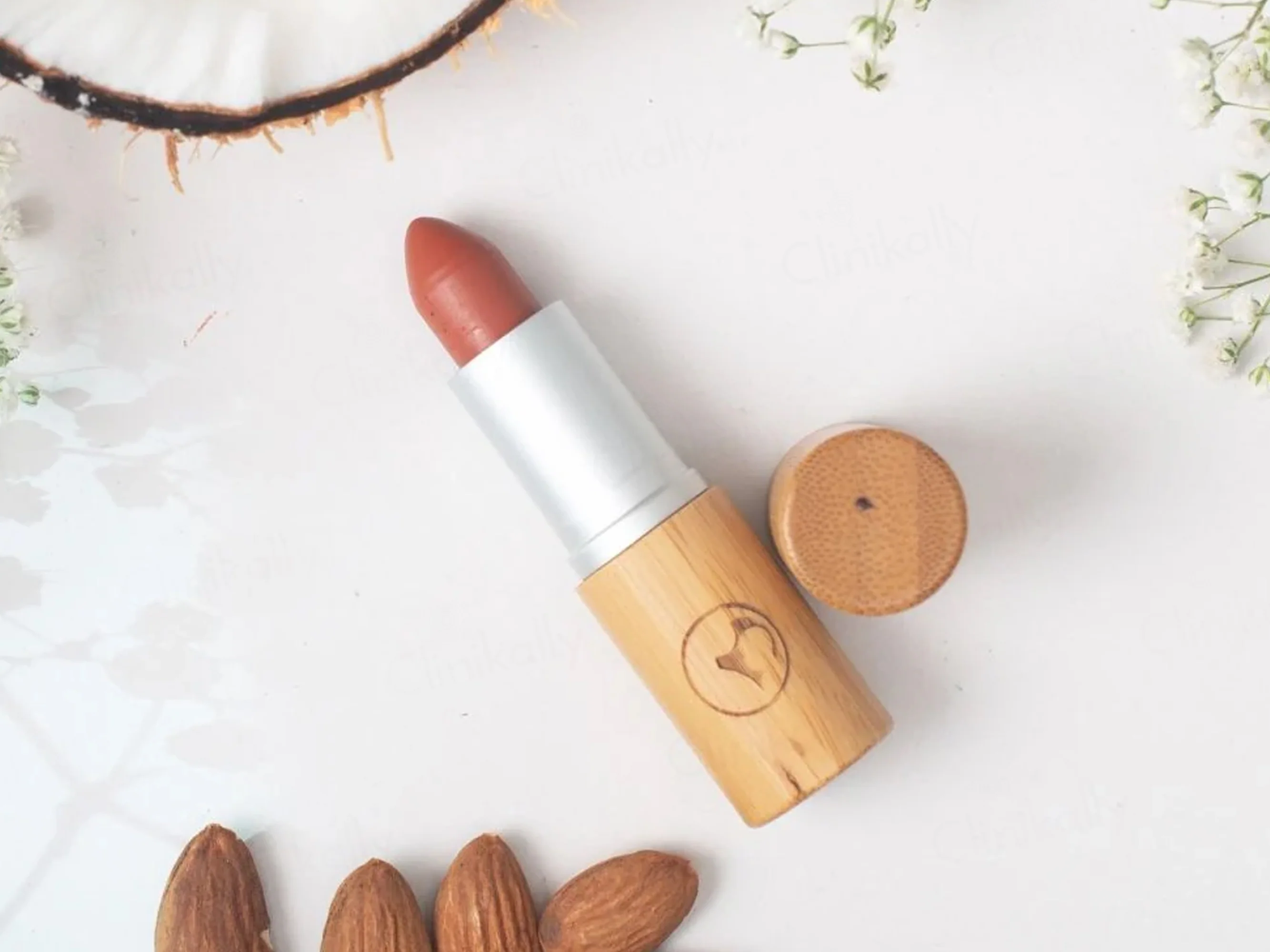 Earth Baby Lip-Nourishing Colour Lipstick Au Naturale - Sunset Orange - Image 3