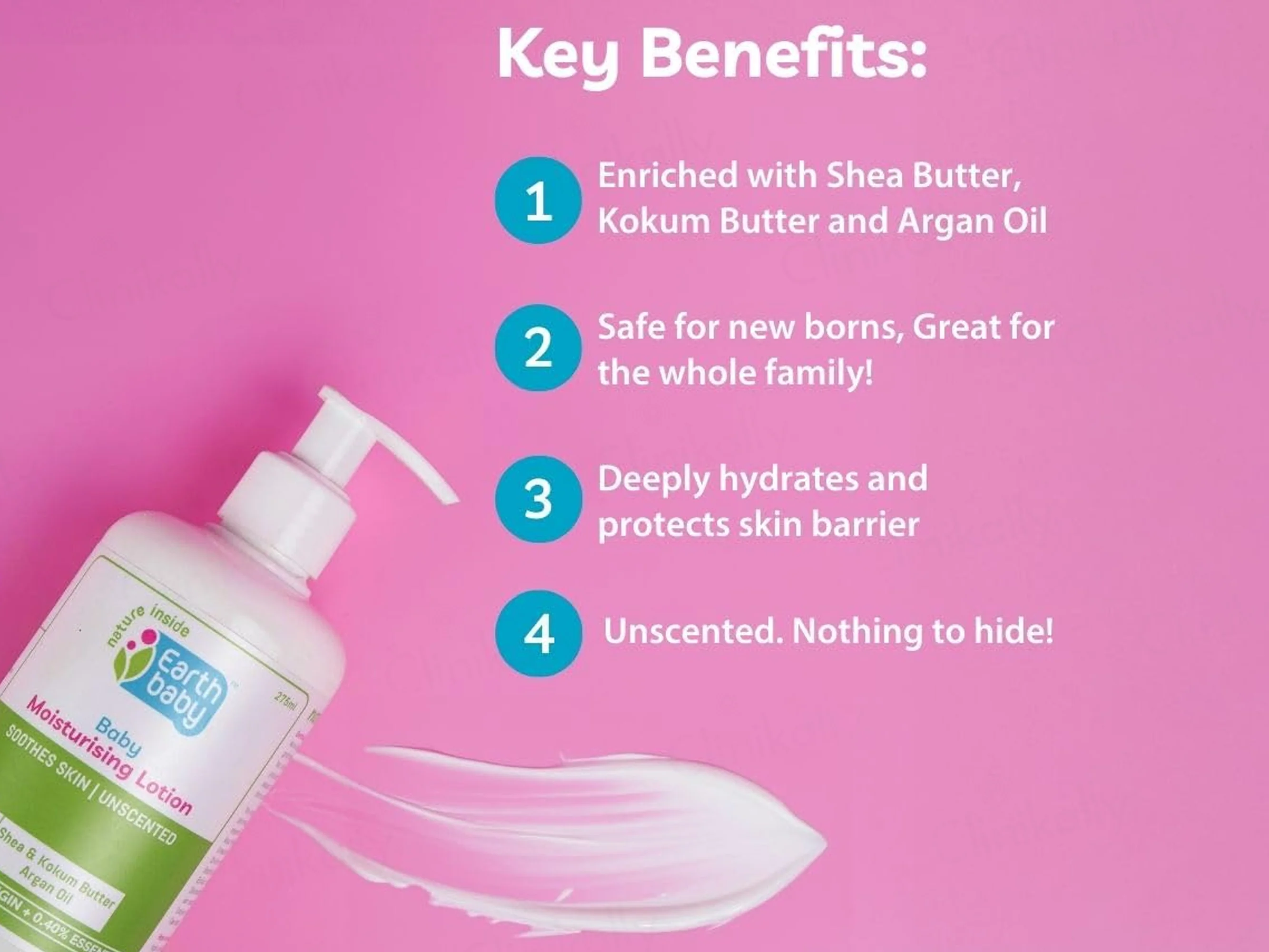 Earth Baby Skin Moisturising Baby Lotion - Image 3