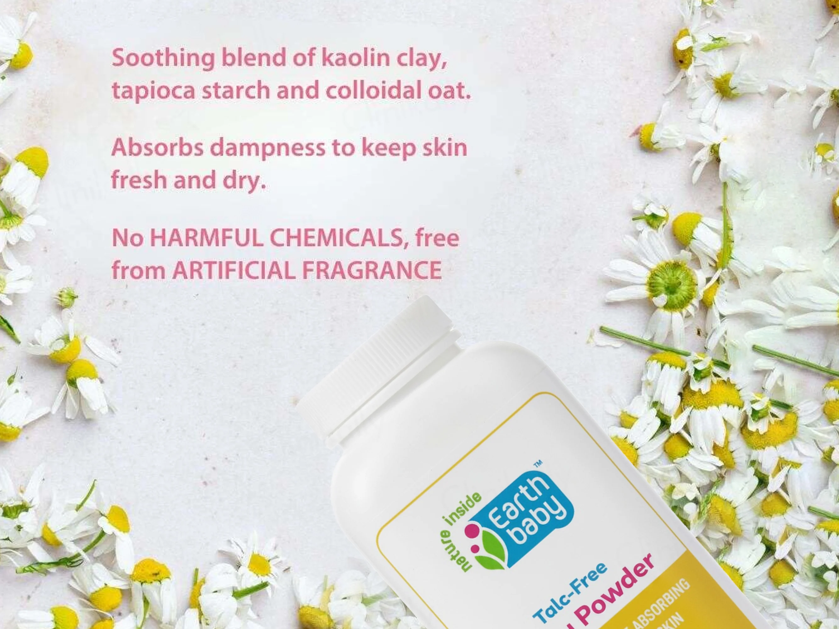 Earth Baby Talc-Free Baby Powder - Image 3