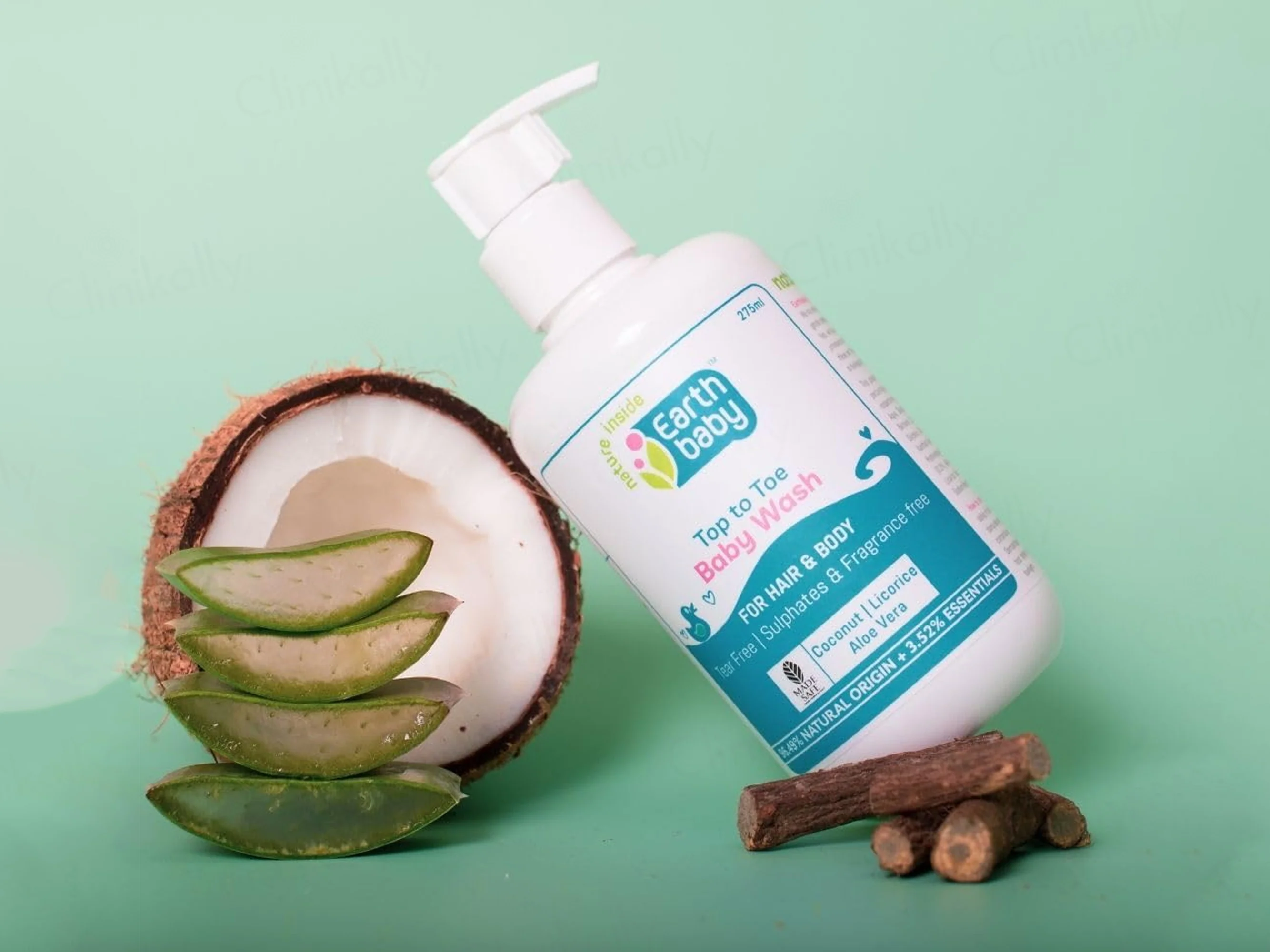 Earth Baby Top To Toe Baby Wash For Hair & Body - Image 2