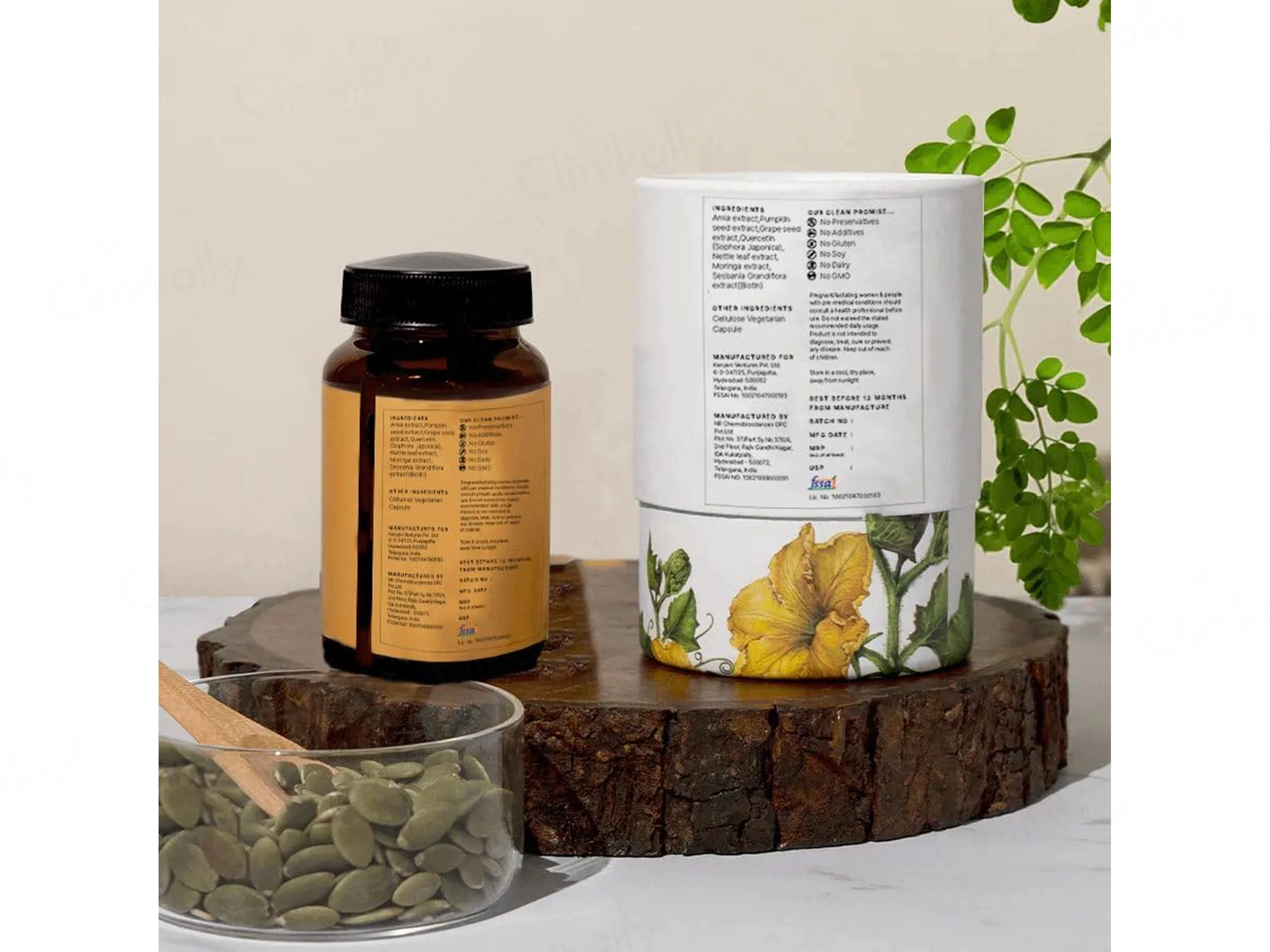 Earthful Root Nourish Biotin + Quercetin Nutraceutical Veg Capsule - Image 3