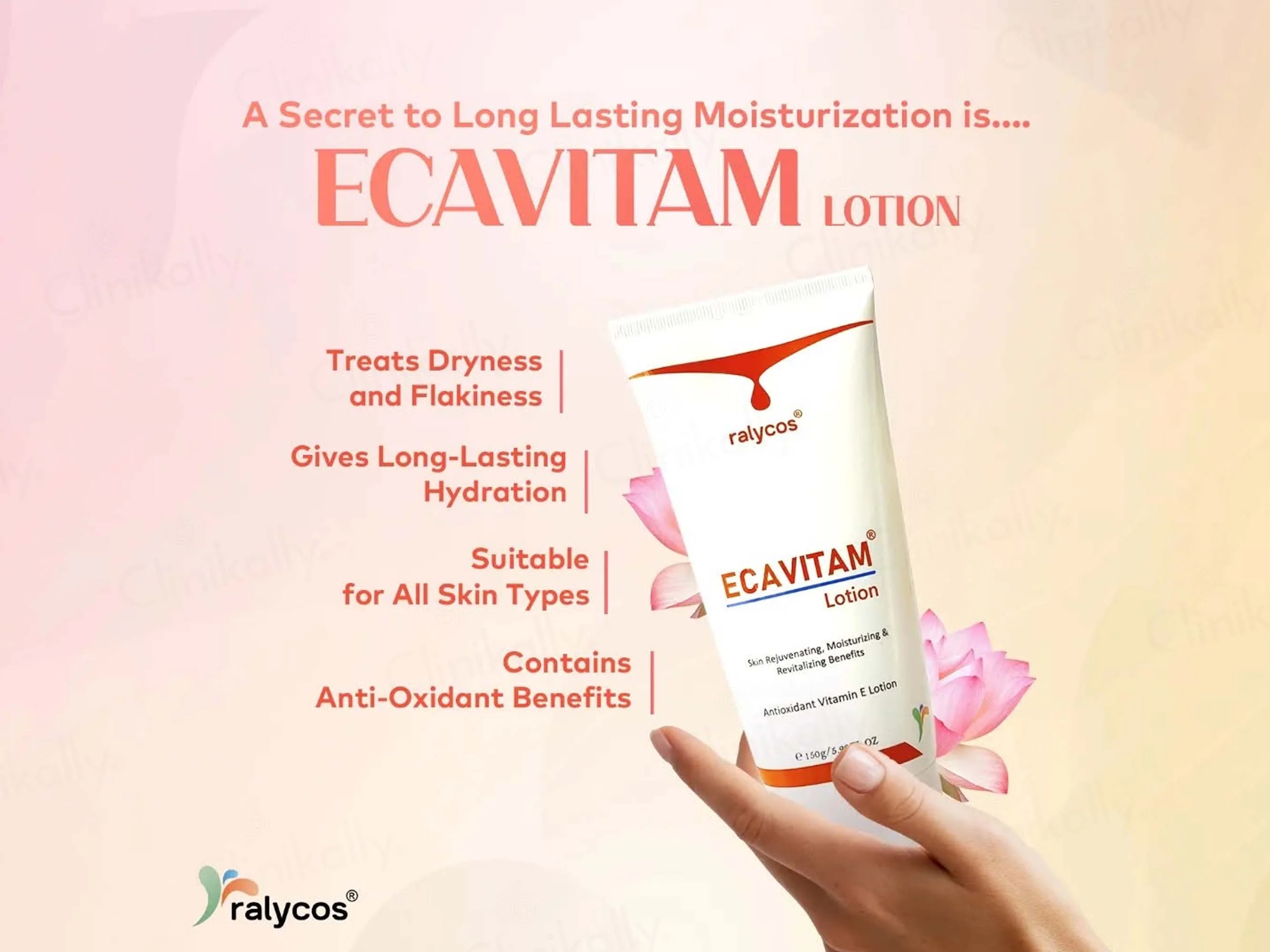 Ecavitam Antioxidant Vitamin E Lotion - Image 2