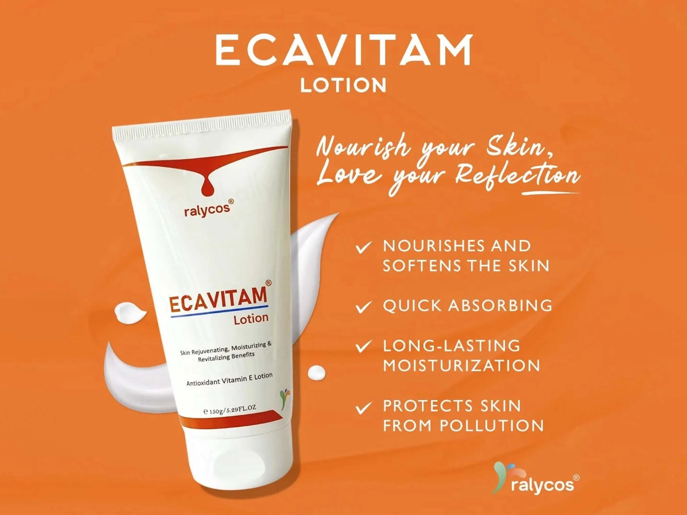 Ecavitam Antioxidant Vitamin E Lotion - Image 3