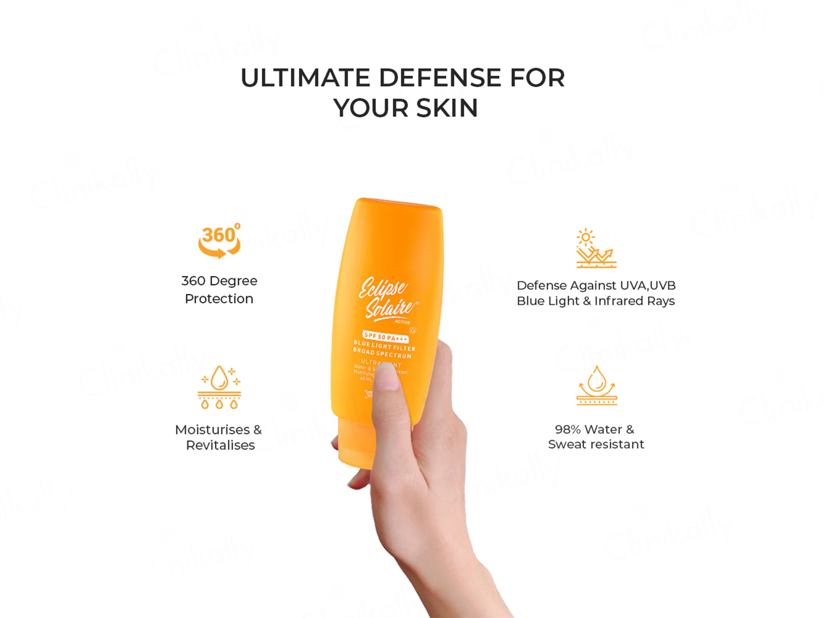 Eclipse Solaire Active Sunscreen SPF 50 PA+++ - Image 10