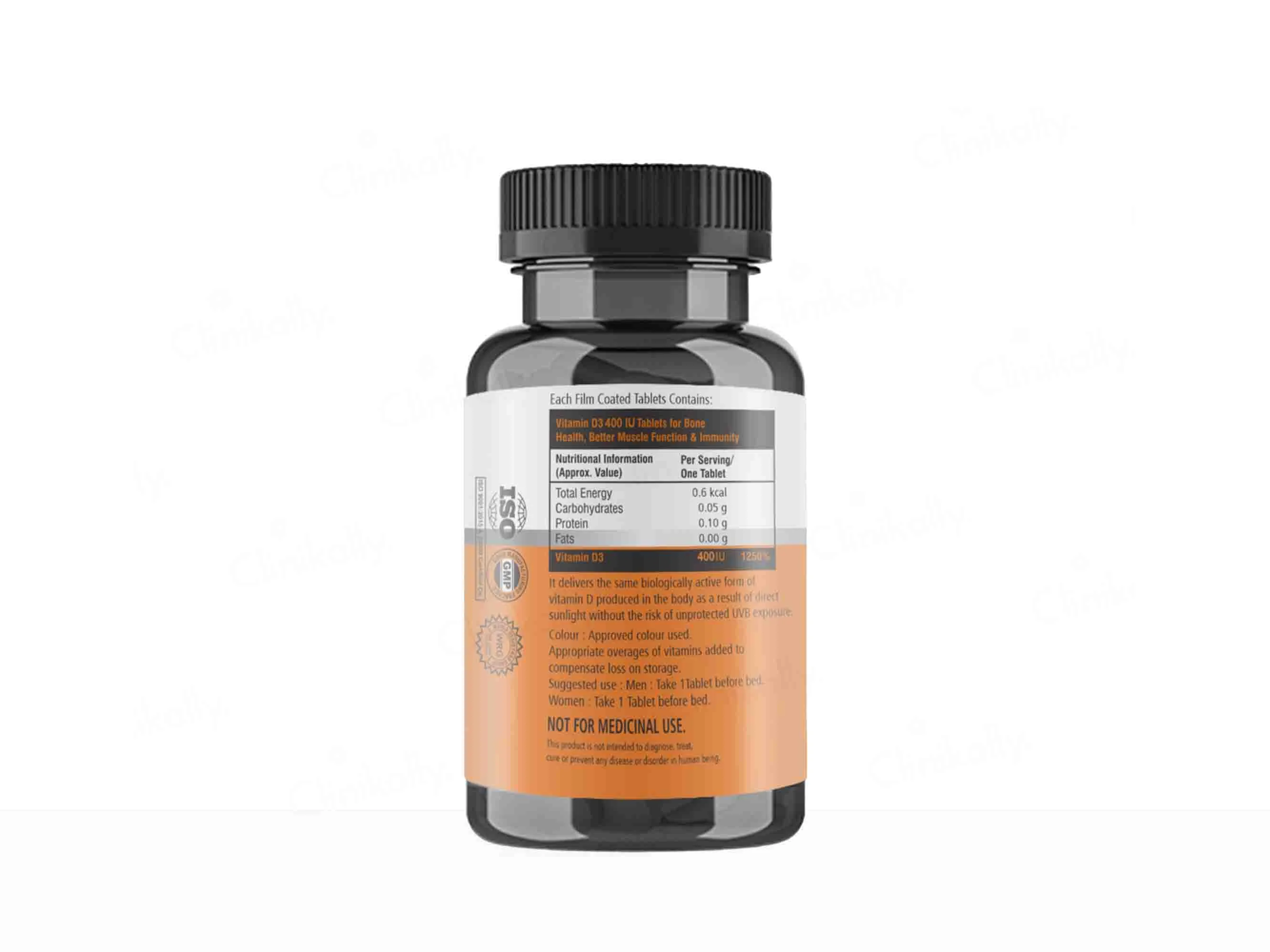 Elcon Vitamin D3 400IU Tablet - Image 2