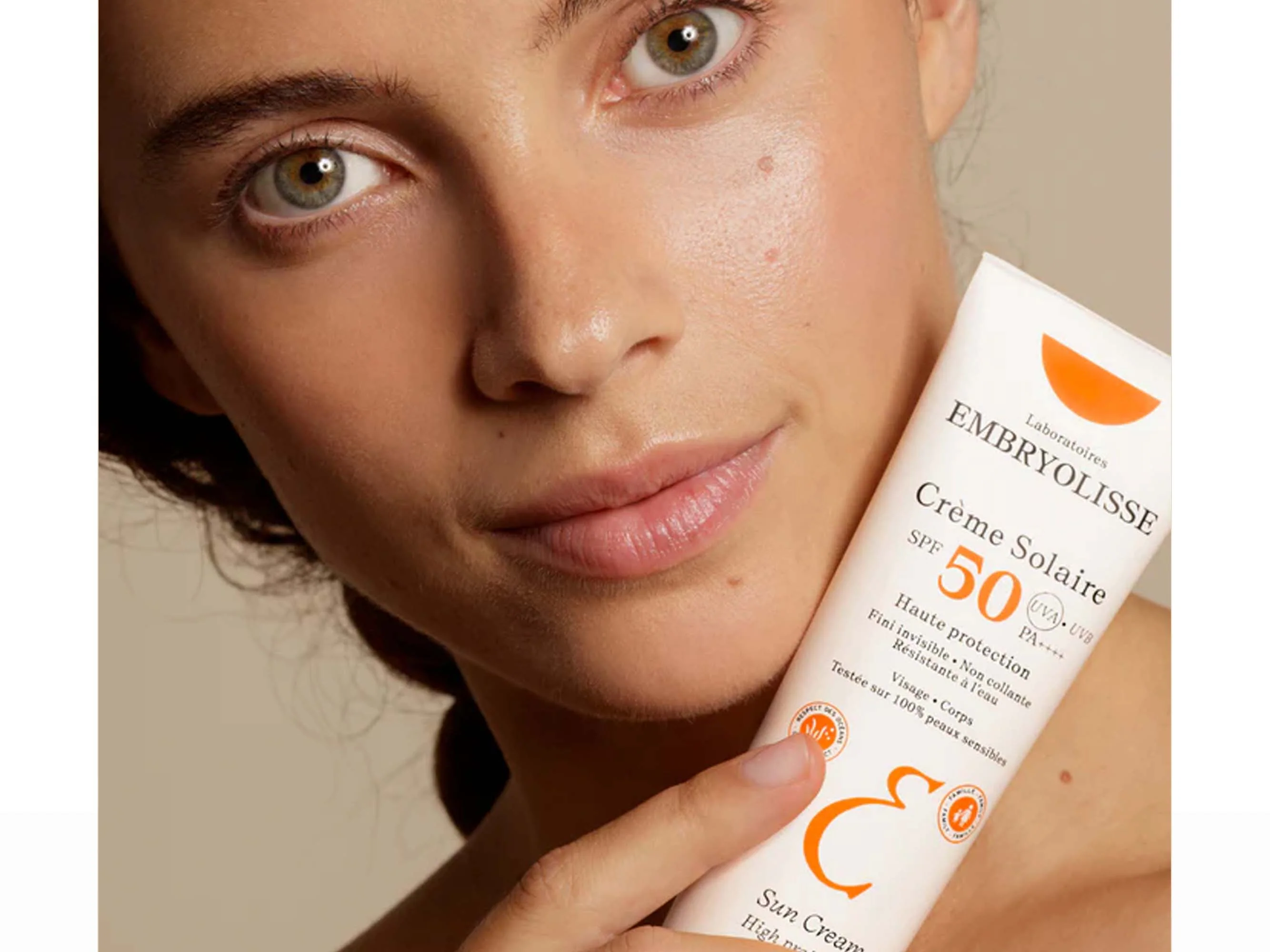 Embryolisse Crème Solaire Sun Cream SPF 50 PA++++ - Image 3