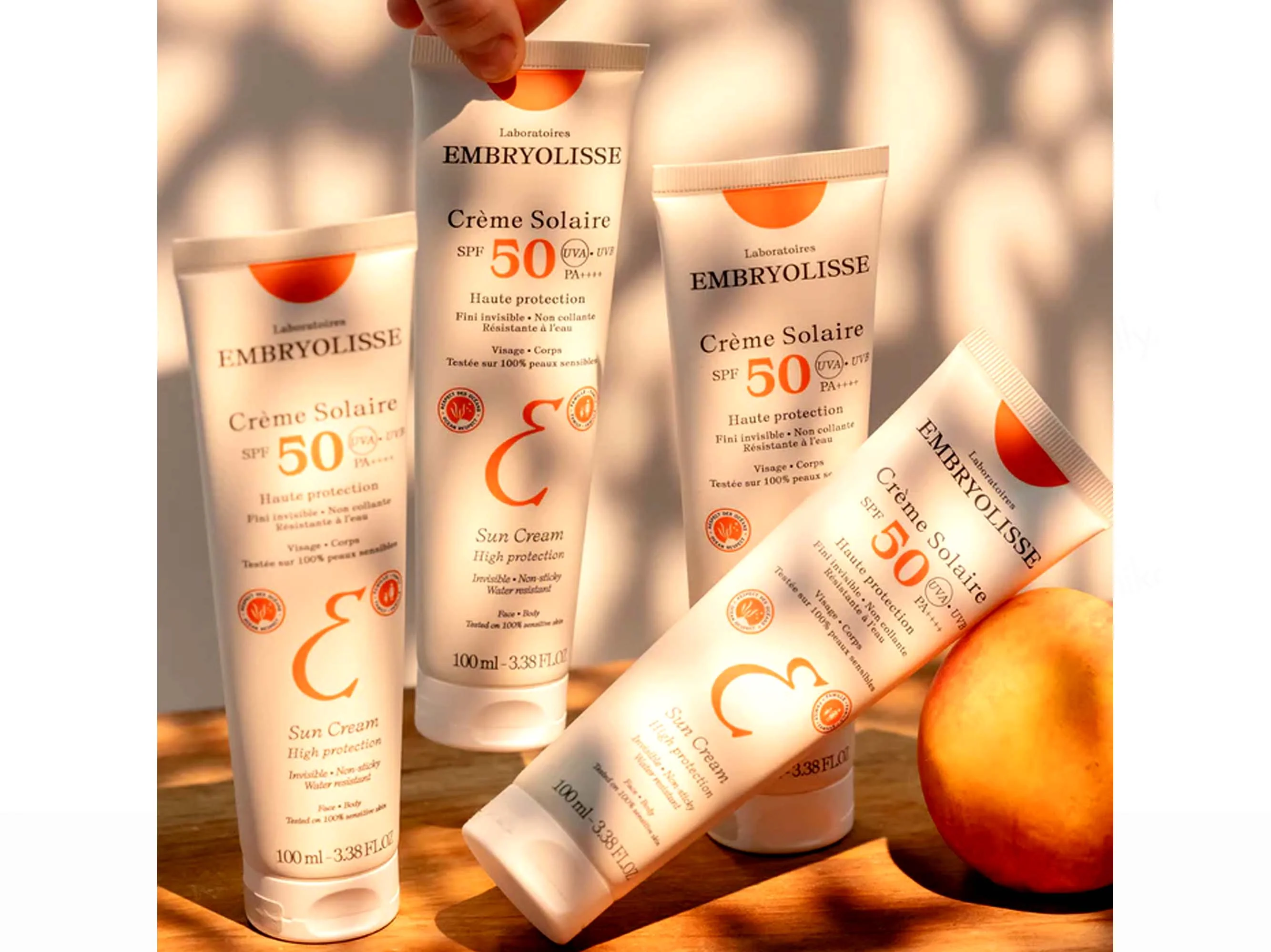Embryolisse Crème Solaire Sun Cream SPF 50 PA++++ - Image 4