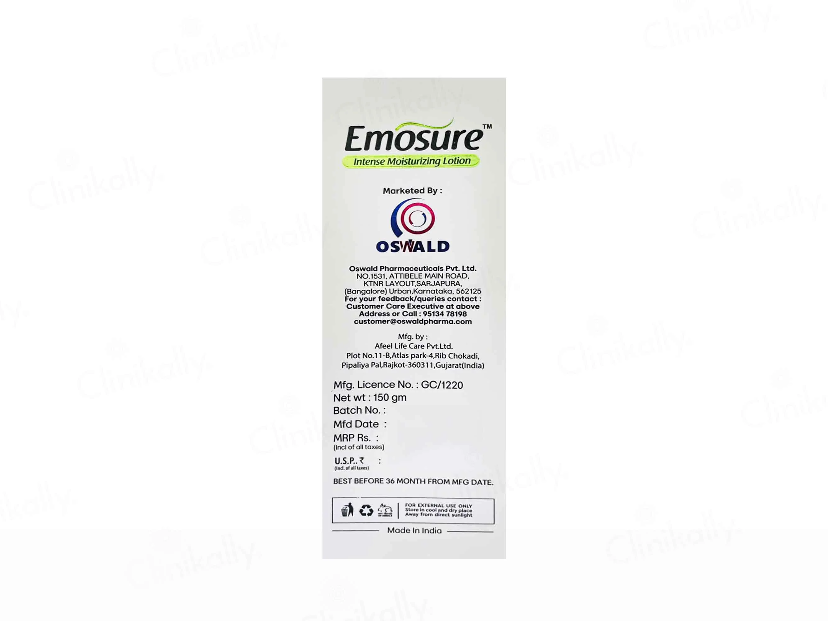 Emosure Intense Moisturising Lotion - Image 4