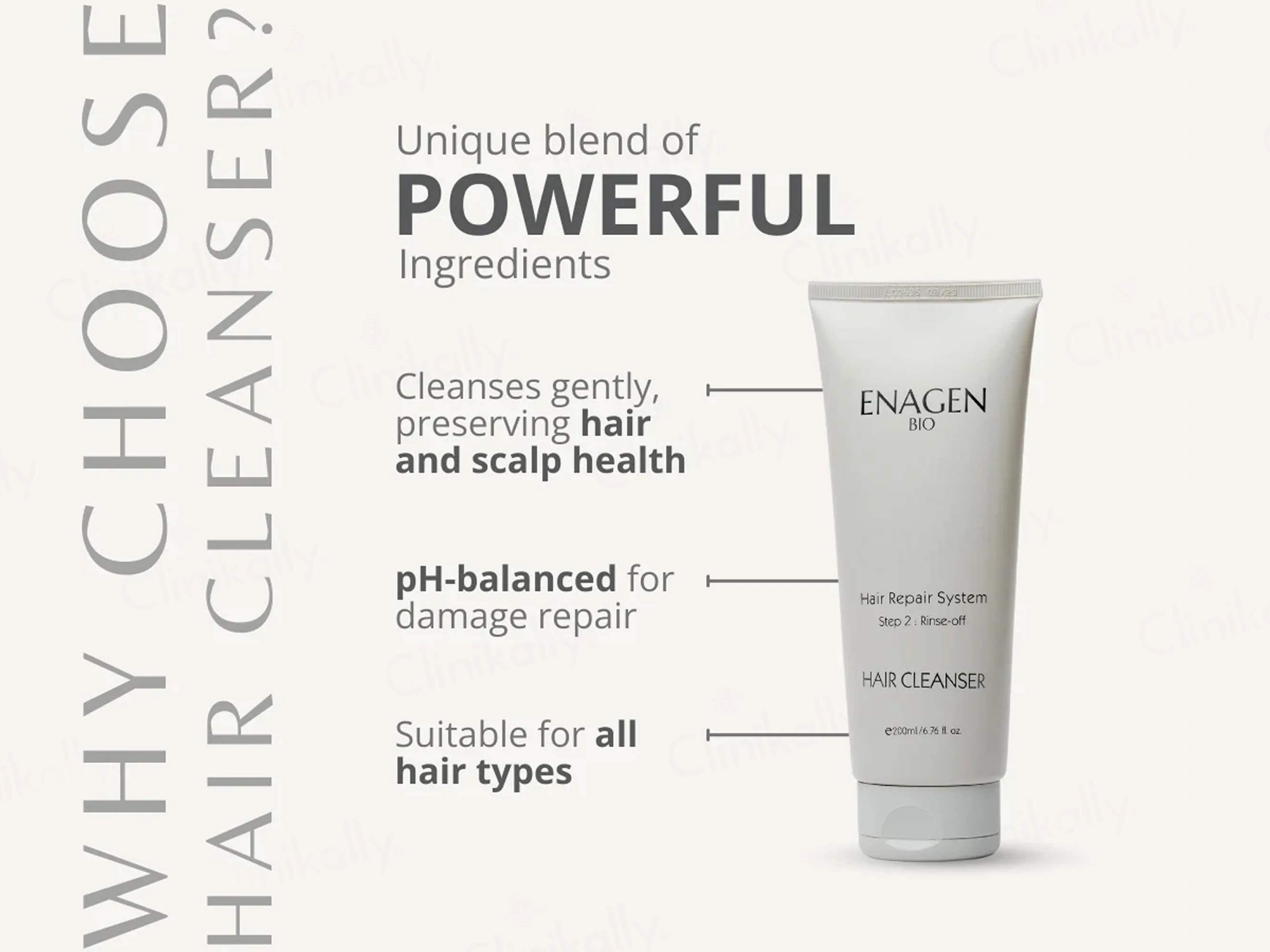 EnagenBio Hair Repair System Hair Cleanser - Image 2