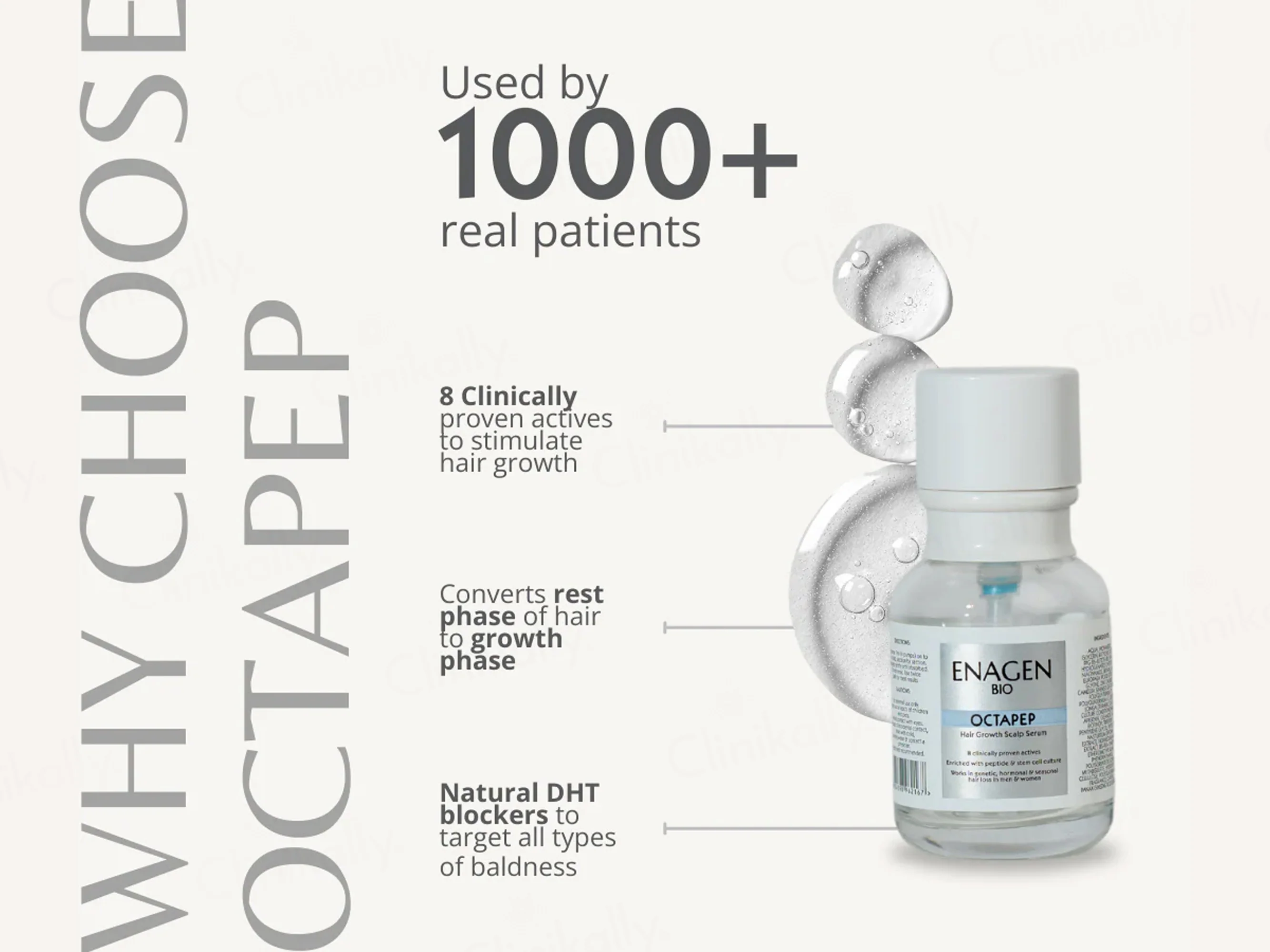 EnagenBio Octapep Hair Growth Scalp Serum - Image 2