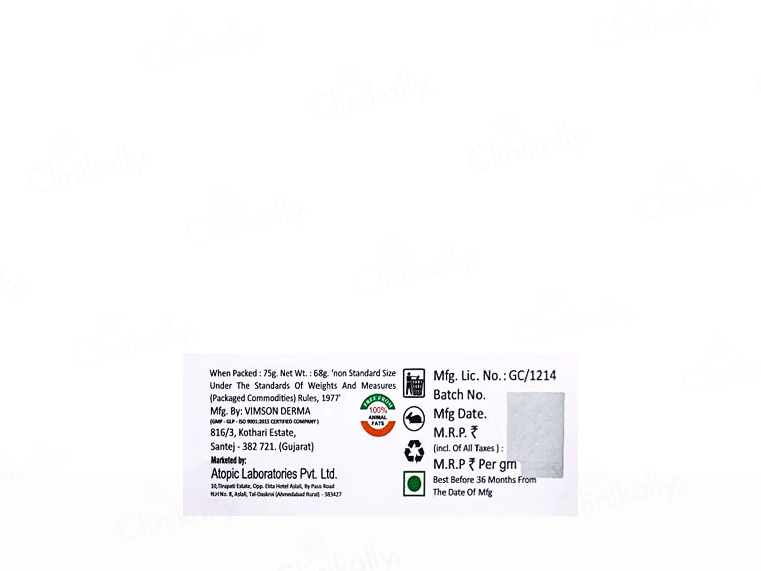 Enlle Cleansing & Moisturising Syndet Bar - Image 4