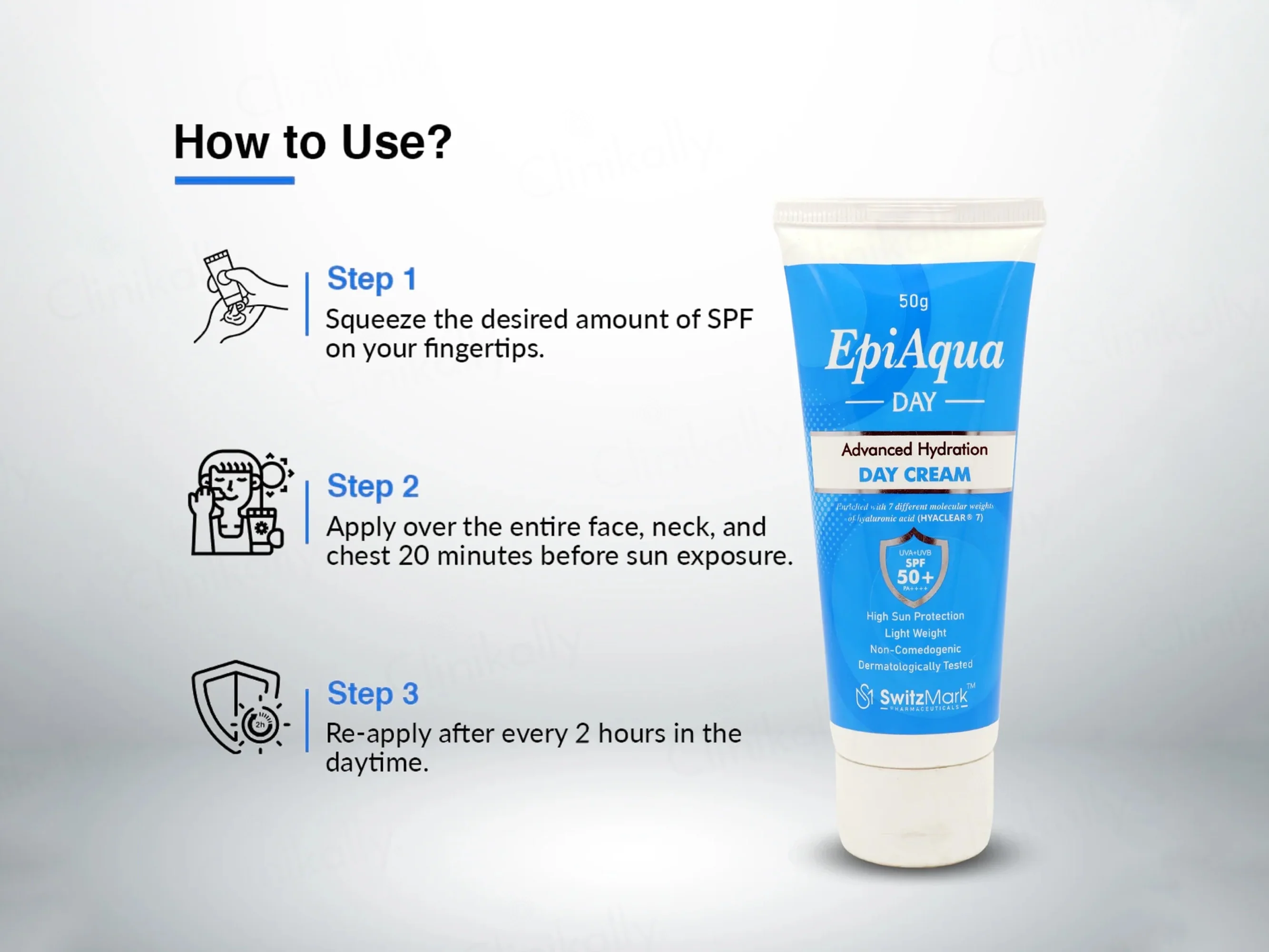 Epiaqua Day Advanced Hydration Cream SPF 50+ PA++++ - Image 5