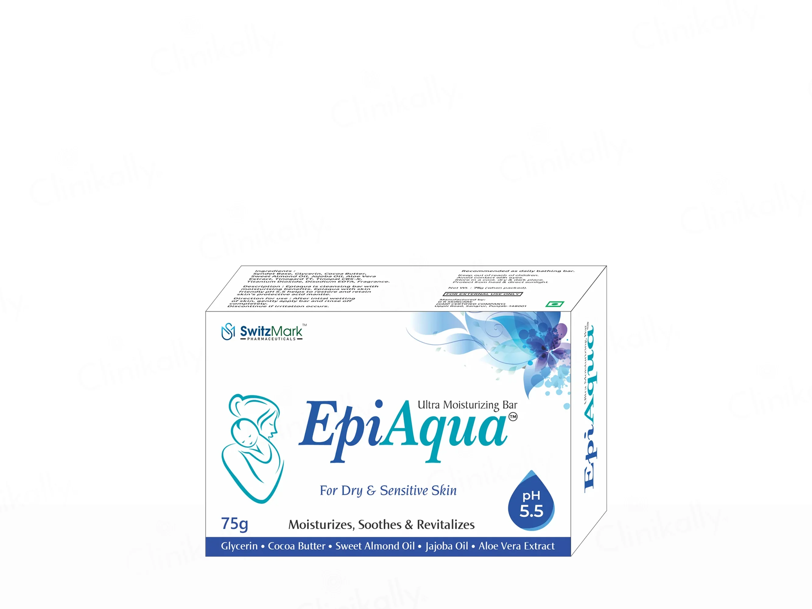 Epiaqua Ultra Moisturizing Bar For Dry & Sensitive Skin - Image 3