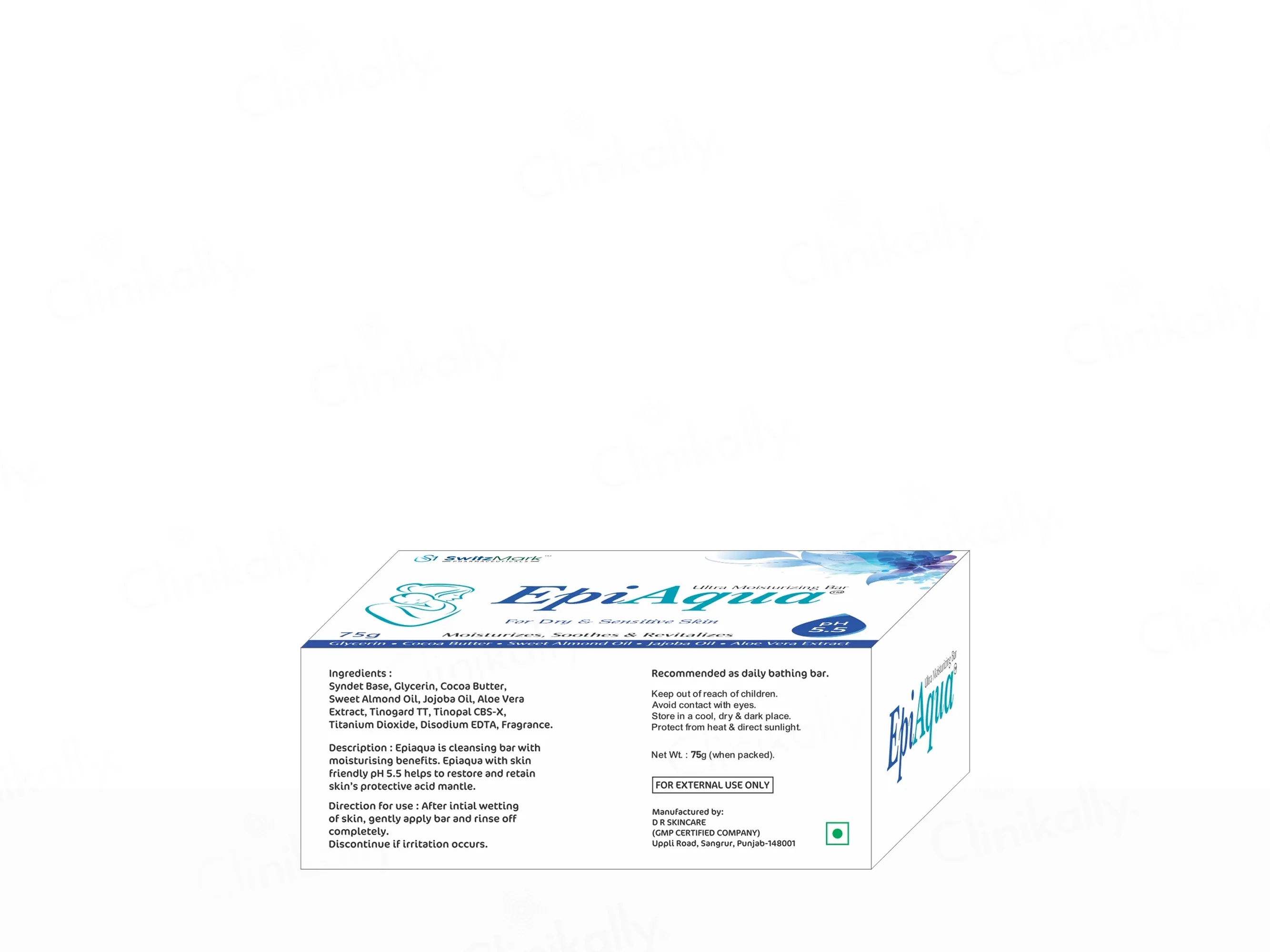 Epiaqua Ultra Moisturizing Bar For Dry & Sensitive Skin - Image 4