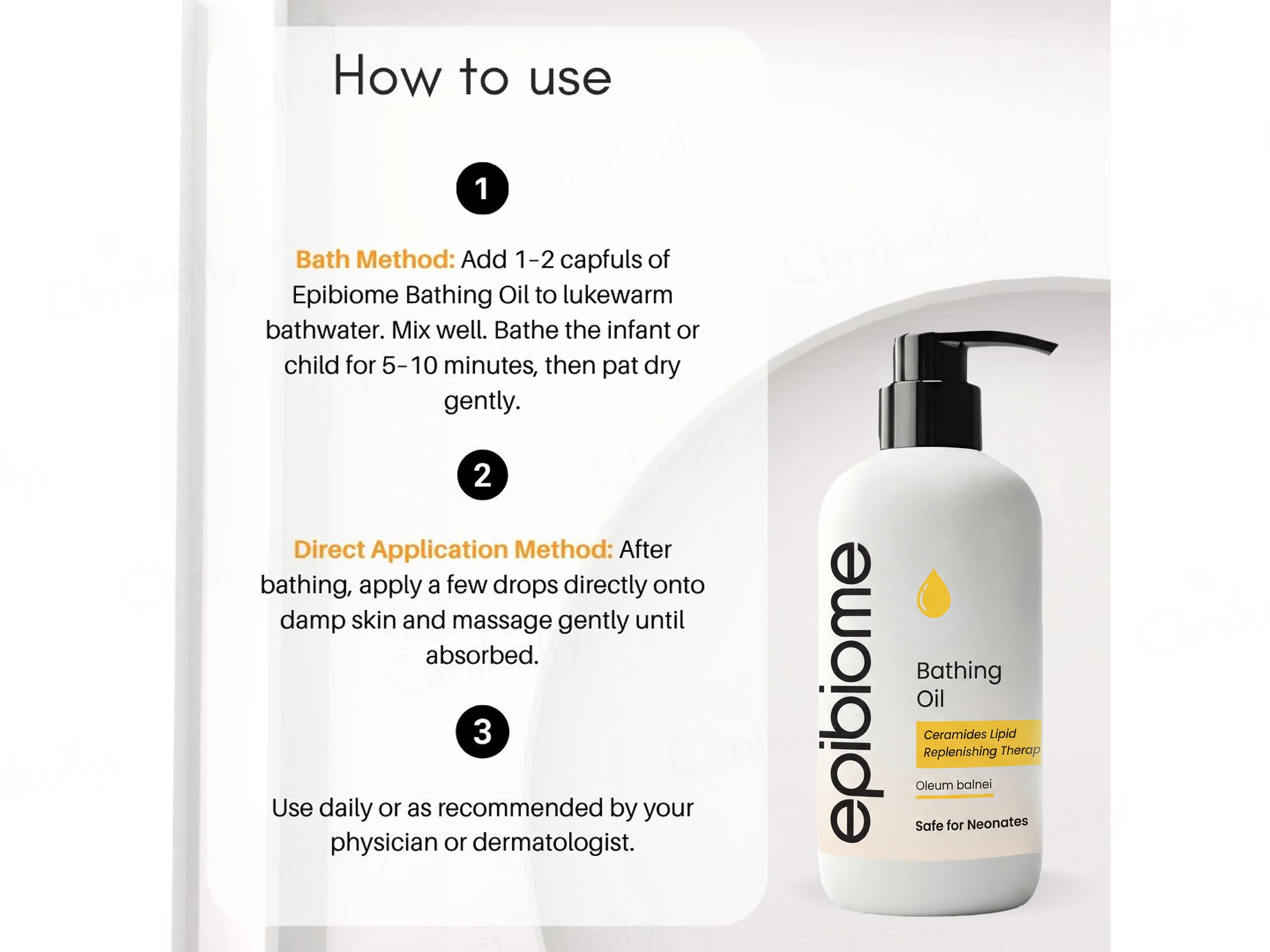 Epibiome Gentle Bathing Oil - Image 4