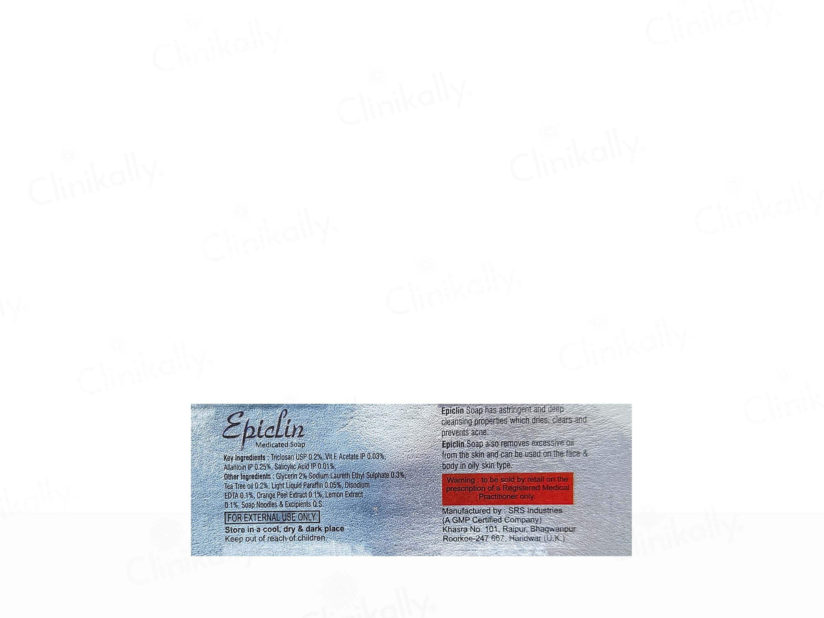 Epiclin Medicated Soap - Image 3