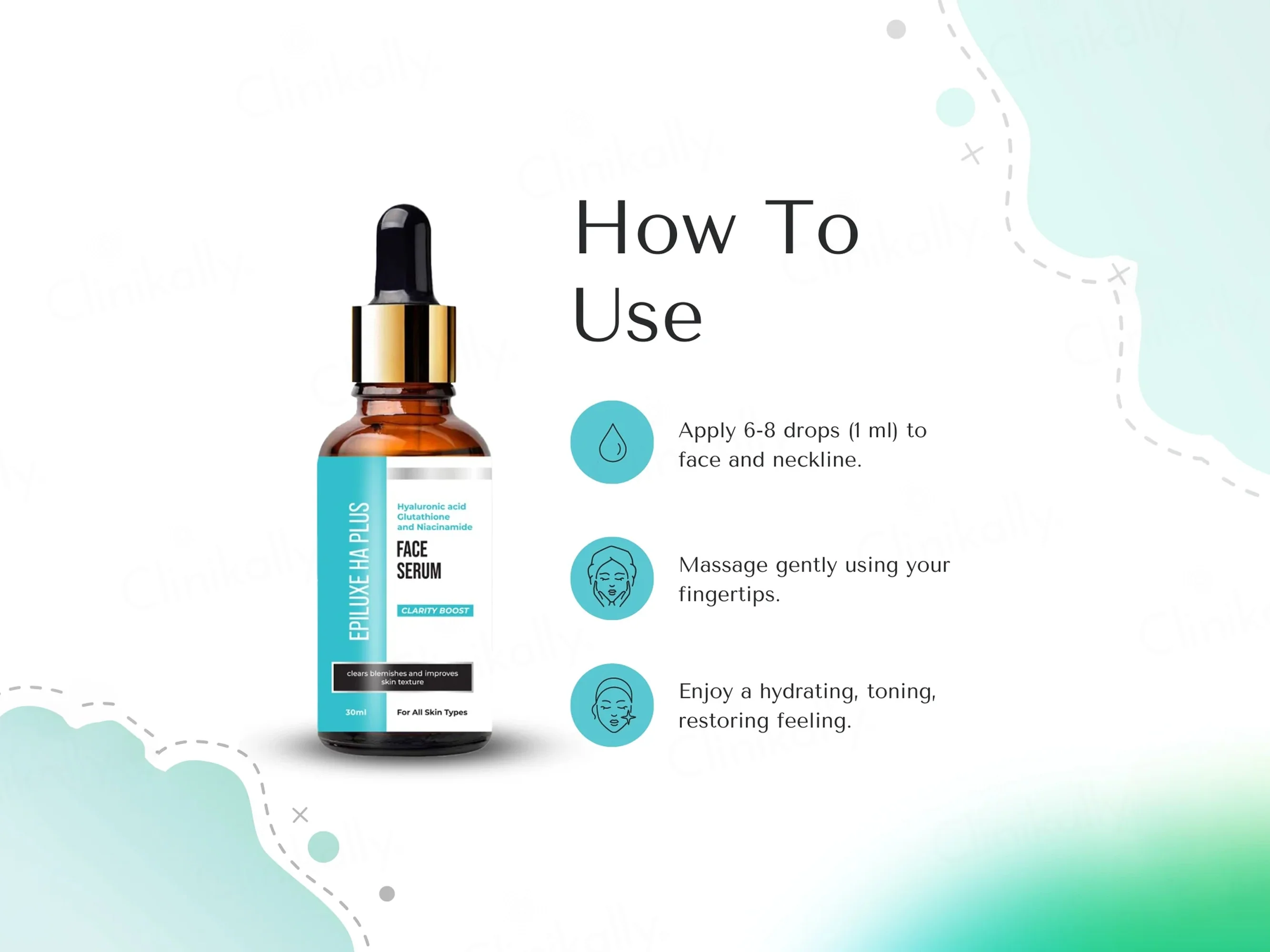 Epiluxe HA Plus Clarity Boost Face Serum - Image 6
