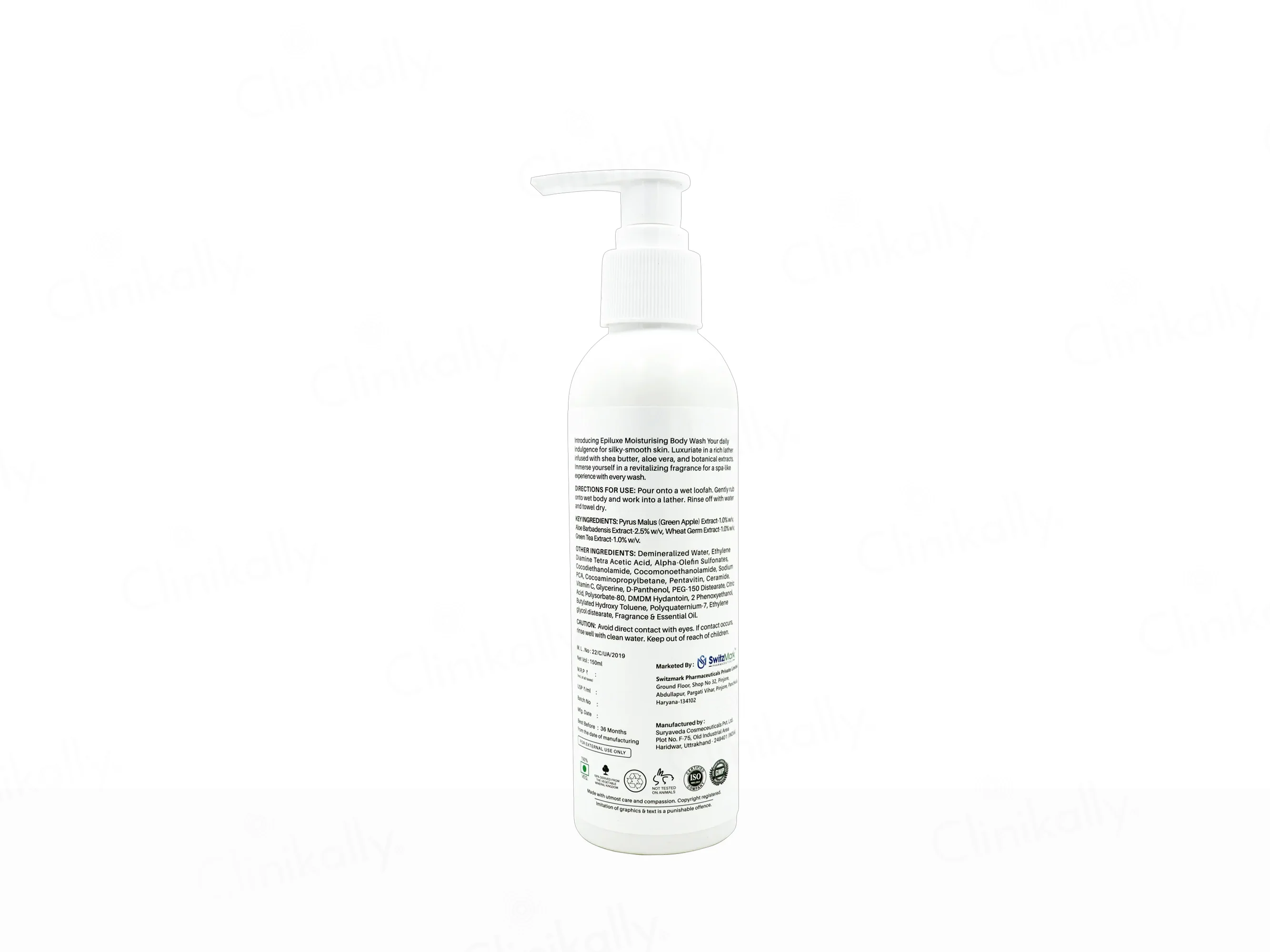 Epiluxe Moisturising Gentle Body Wash - Image 4