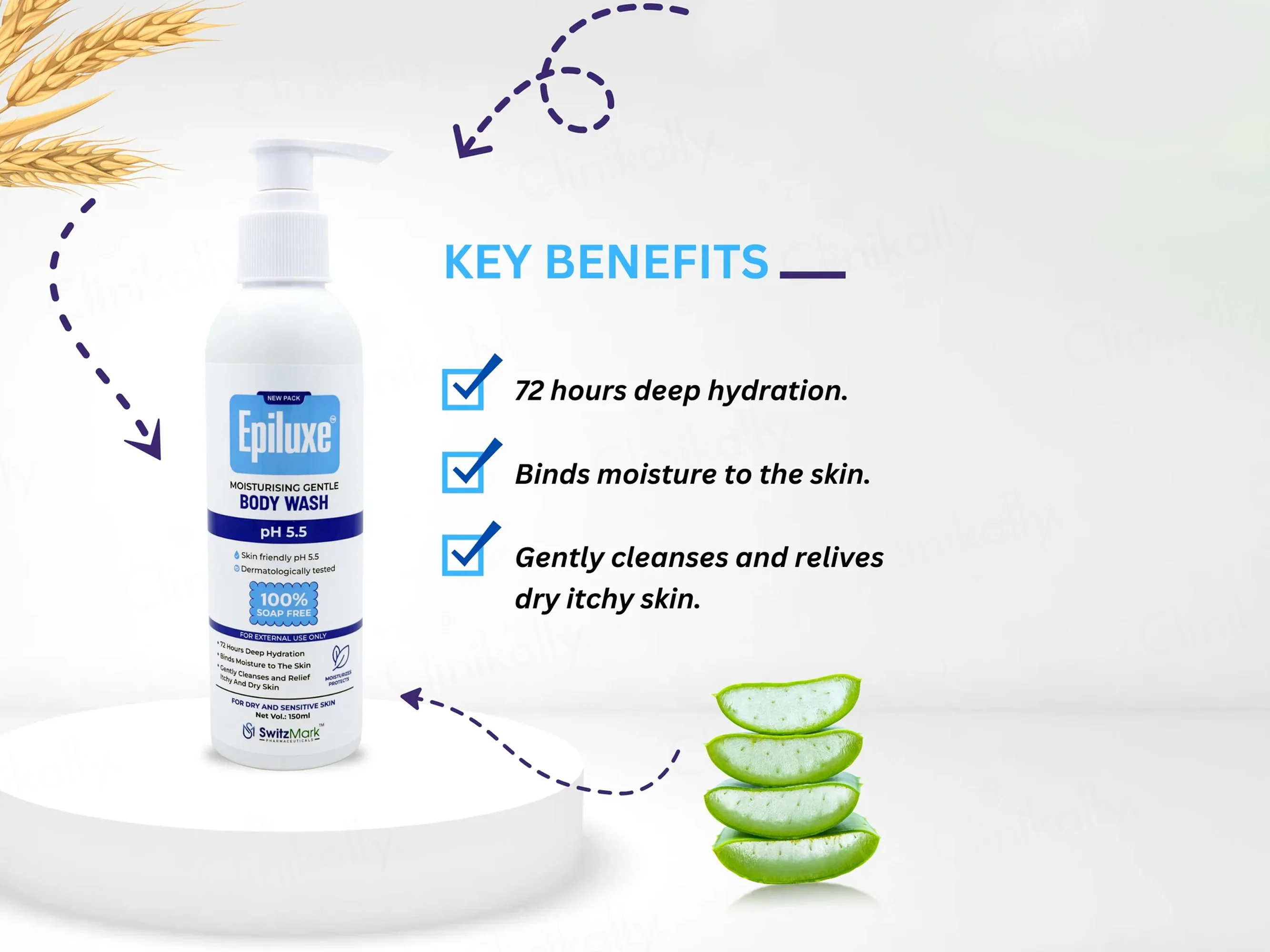 Epiluxe Moisturising Gentle Body Wash - Image 7