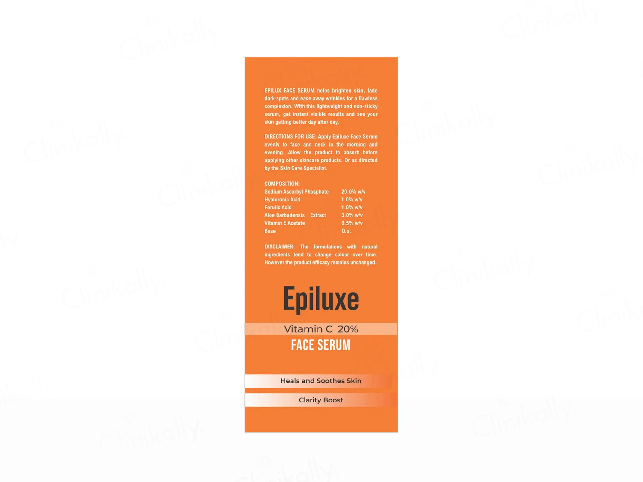Epiluxe Vitamin C 20% Face Serum - Image 3