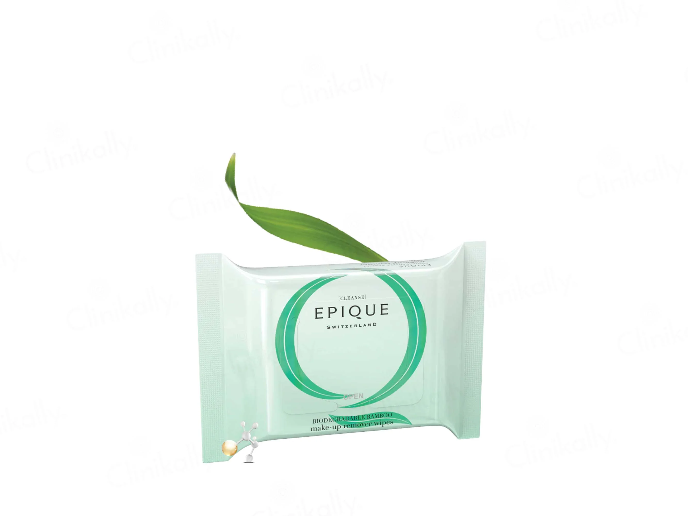 Epique Biodegradable Bamboo Make-up Remover Wipes - Image 2