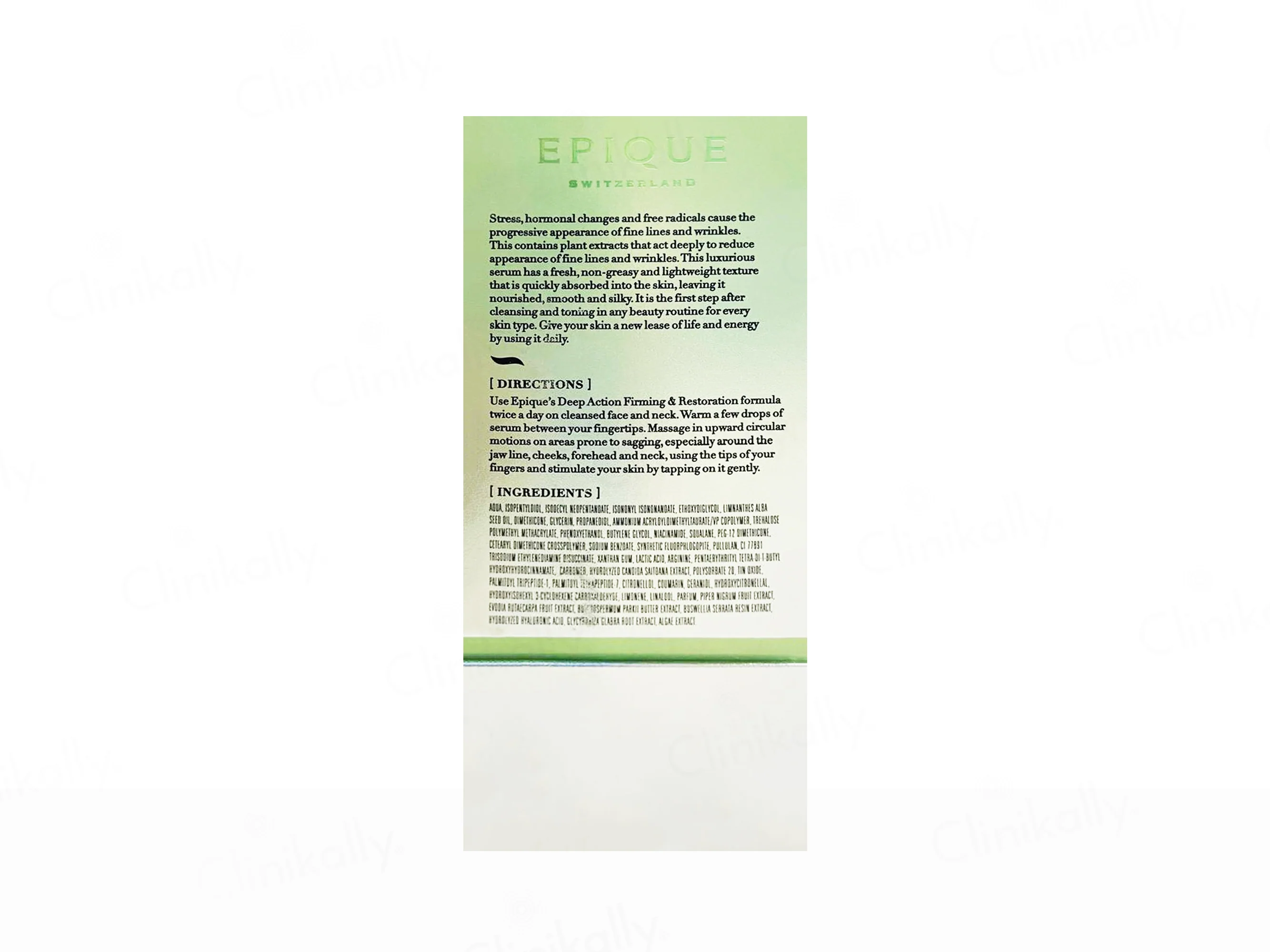Epique Intensive Cellular Restoring Serum - Image 3