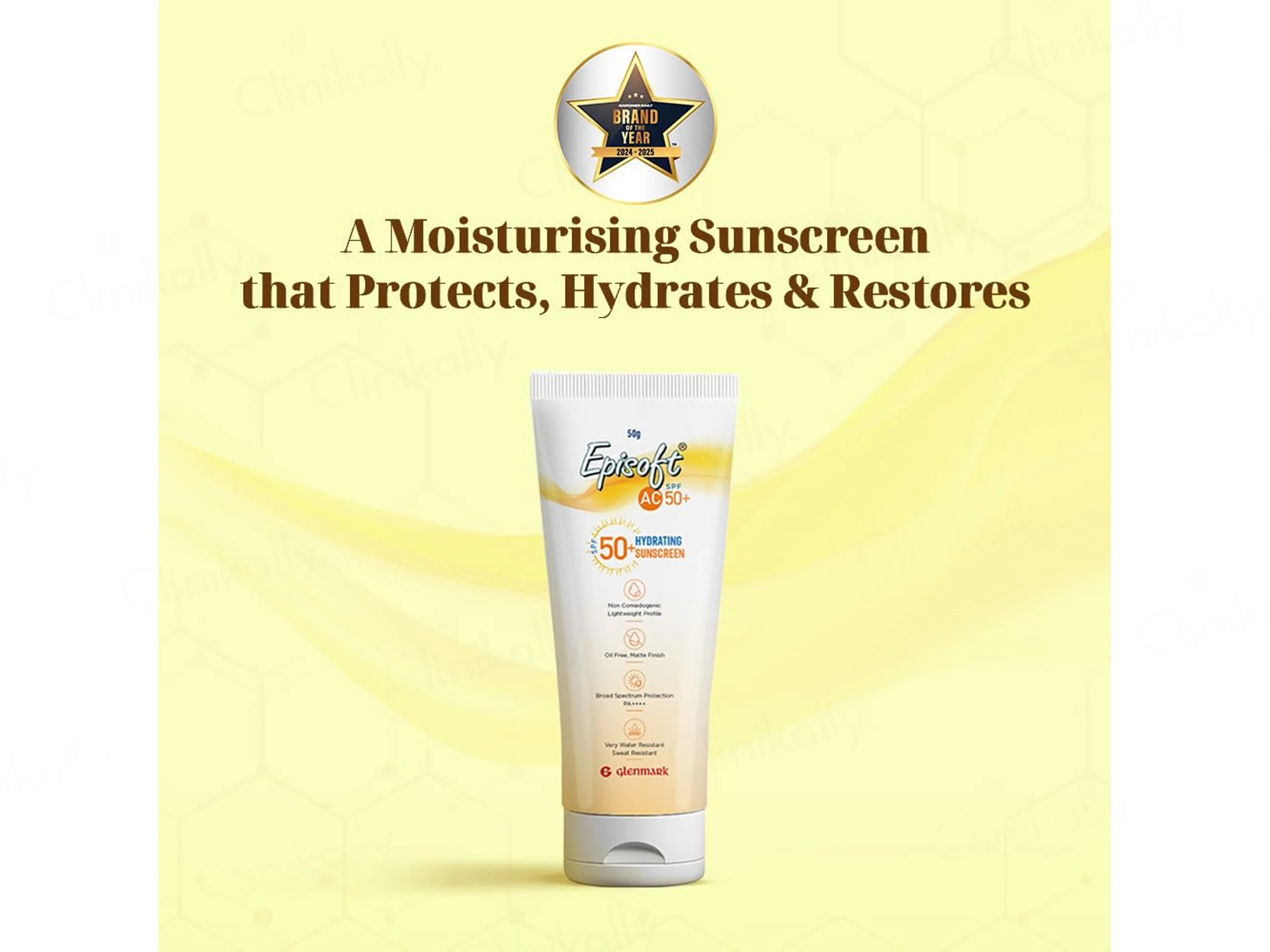 Episoft AC Hydrating Sunscreen SPF 50+ PA++++ - Image 3