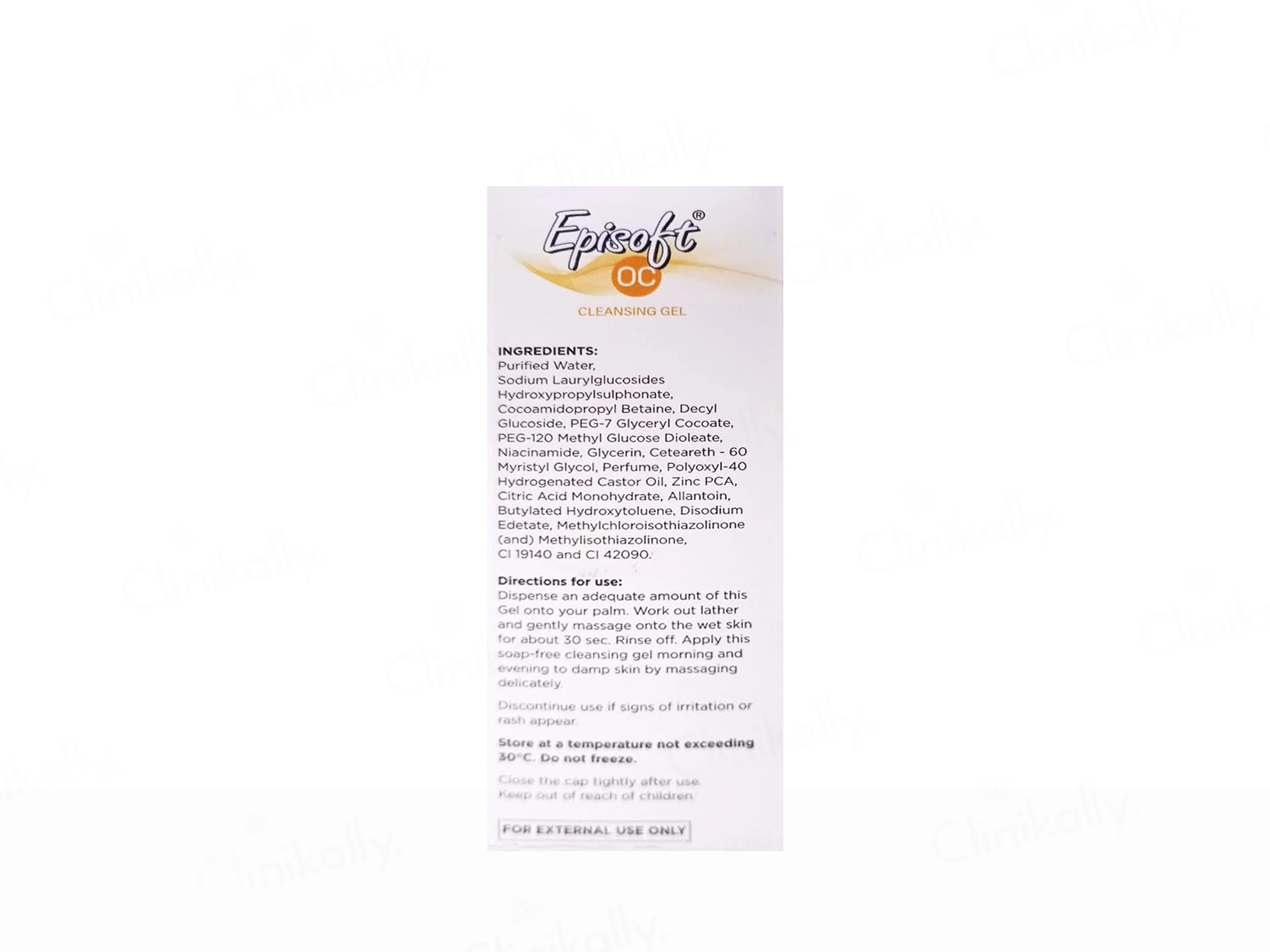 Episoft OC Cleansing Gel - Image 3