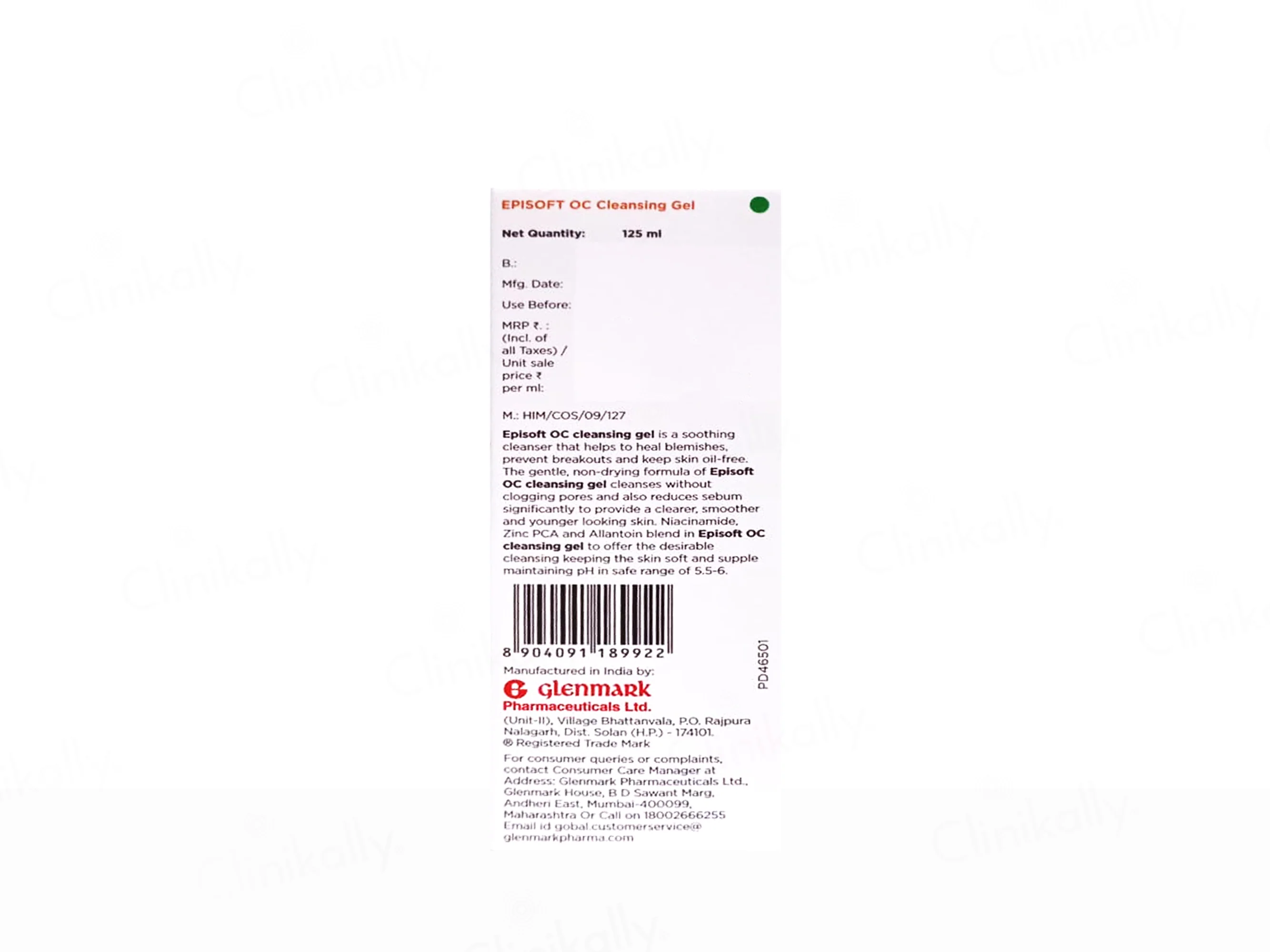 Episoft OC Cleansing Gel - Image 4