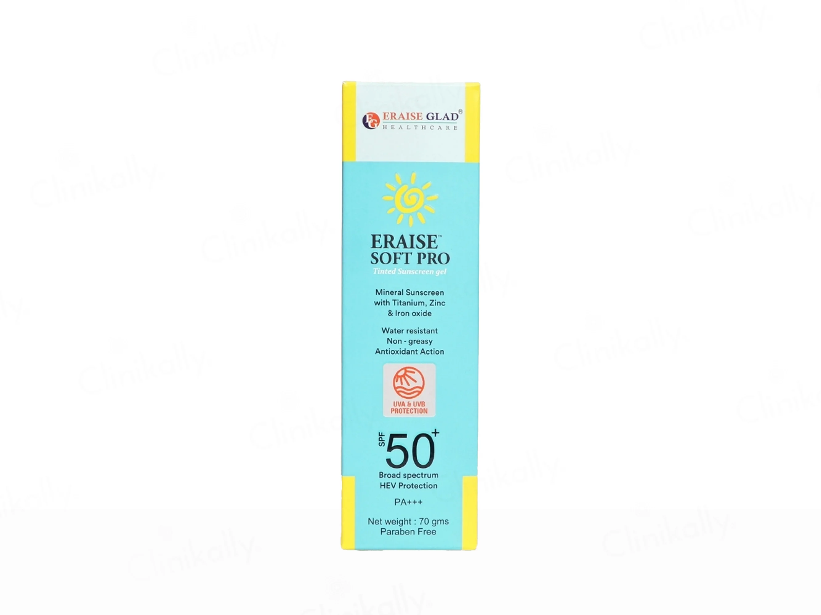 Eraise Soft Pro Tinted Mineral Sunscreen Gel SPF 50+ PA+++ - Image 2