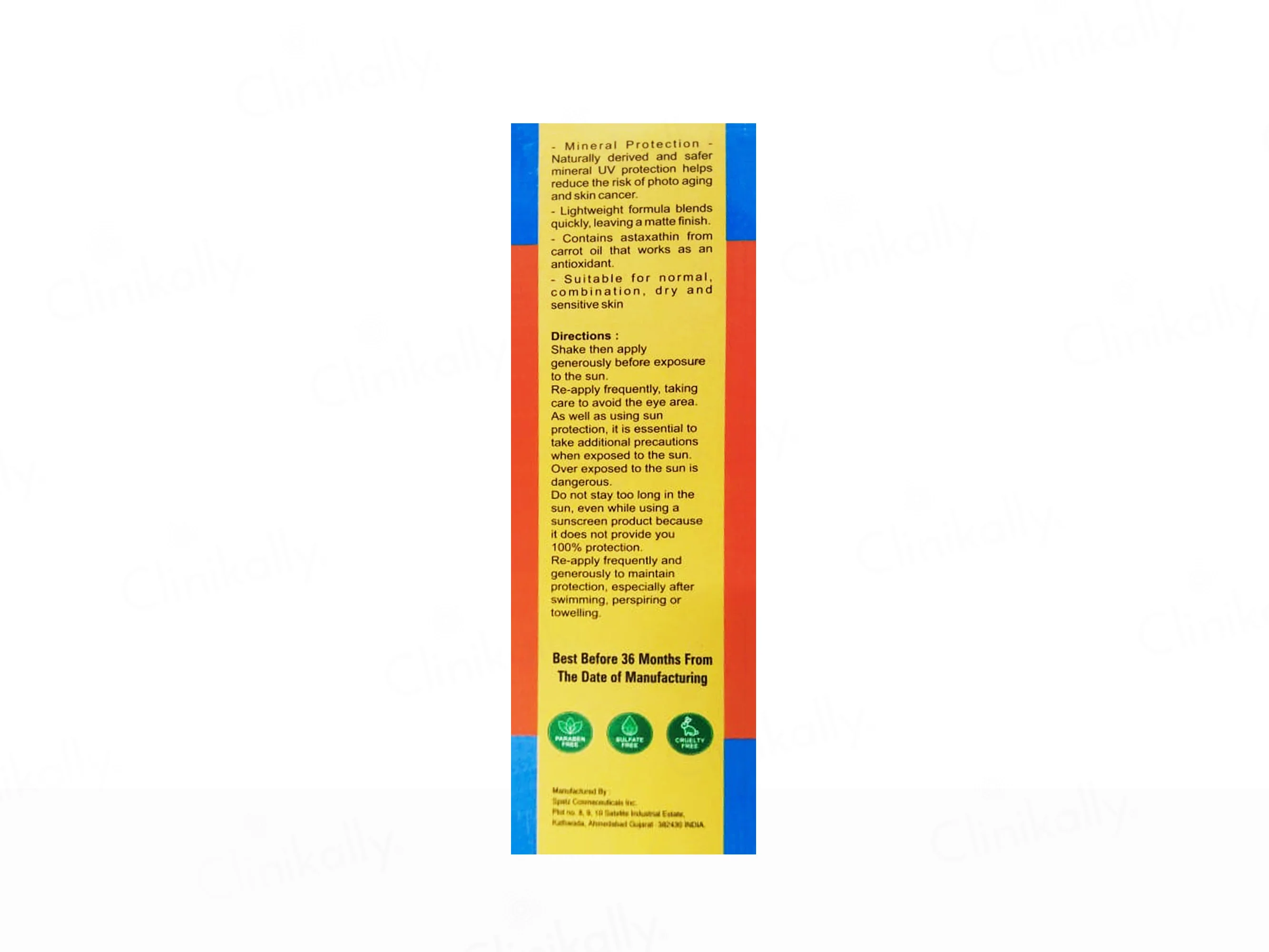 Eraise Soft Tinted Mineral Sunscreen Gel SPF 30+ - Image 2